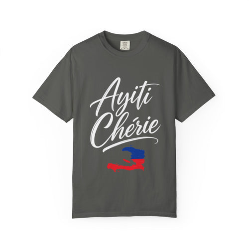 Haiti Ayiti Cherie Flag T-Shirt — Creole Pride Tee