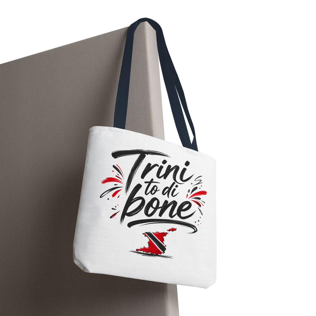 Trini To Di Bone Tote Bag — Trinidad Pride Canvas Shopper
