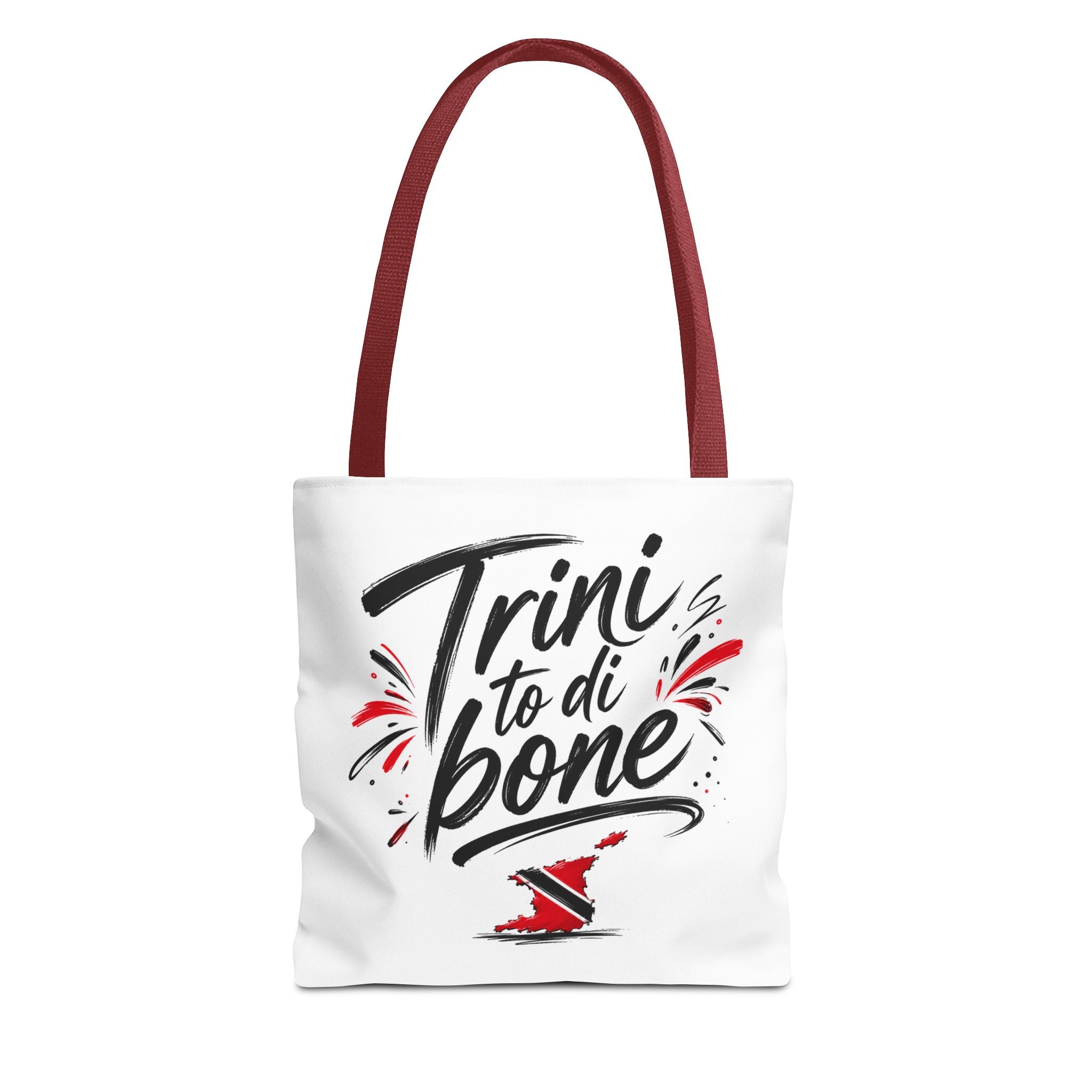 Trini To Di Bone Tote Bag — Trinidad Pride Canvas Shopper