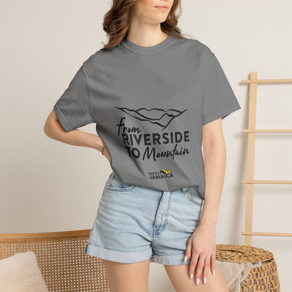 From Riverside to Mountain T-Shirt — Jamaica Travel Adventure Tee