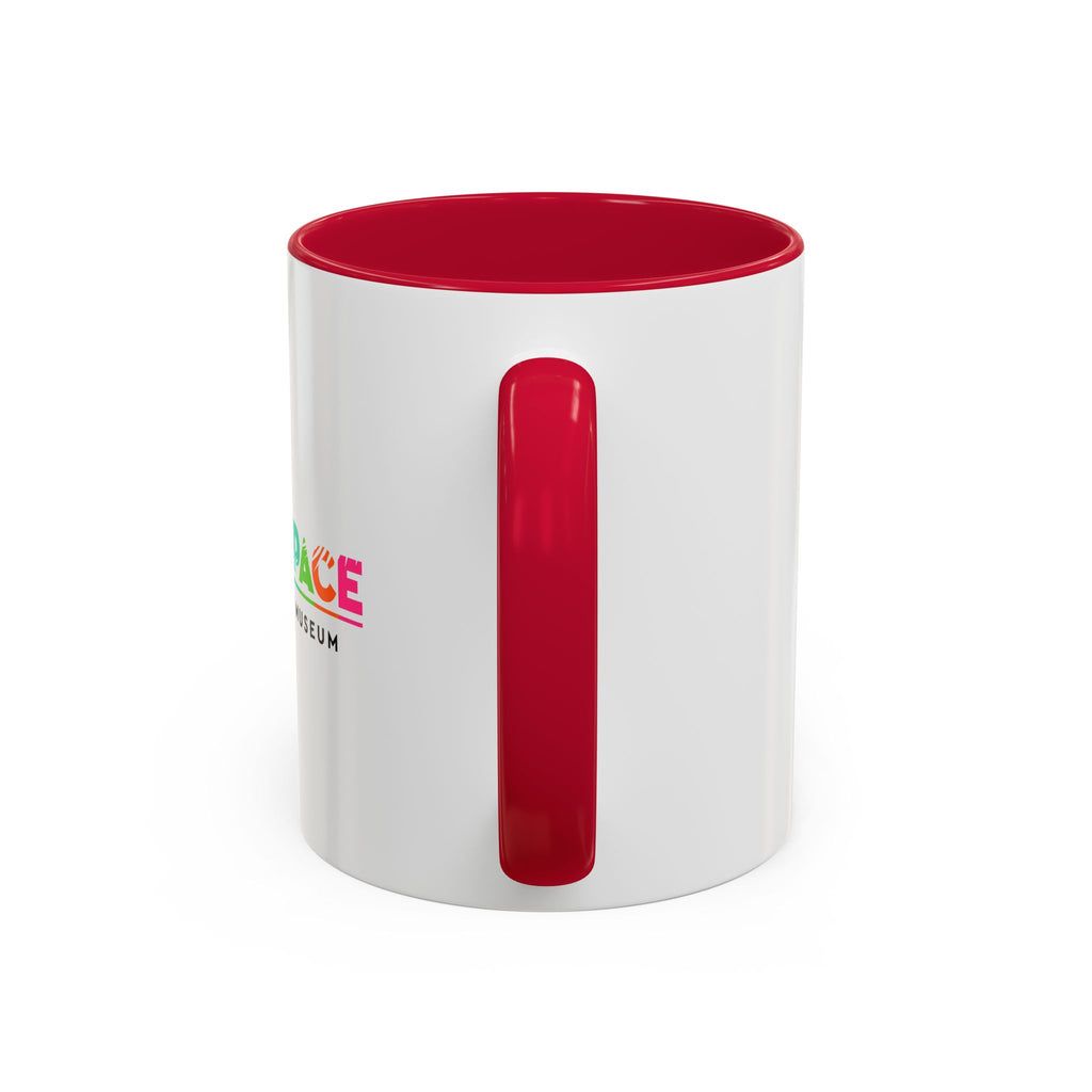 Island Space Caribbean Museum Color-Accent Coffee Mug (11oz & 15oz)