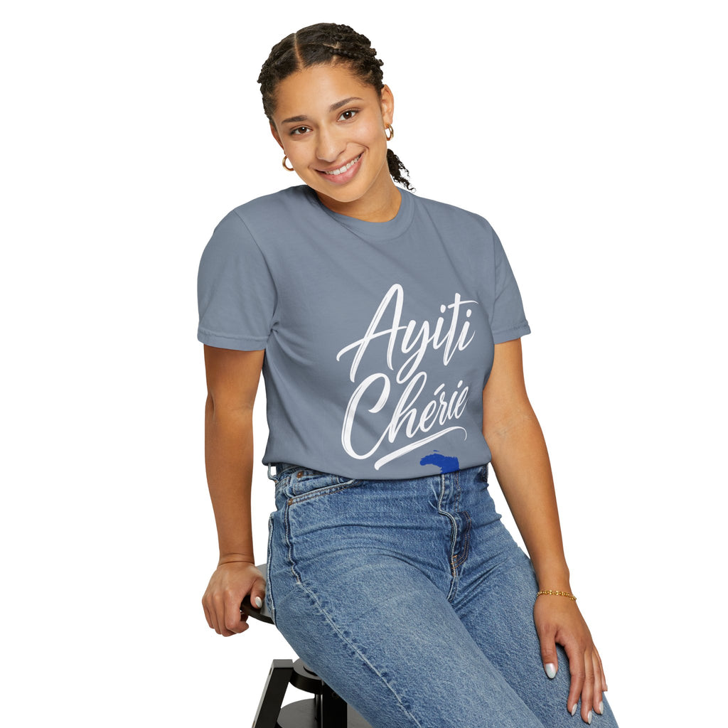 Haiti Ayiti Cherie Flag T-Shirt — Creole Pride Tee