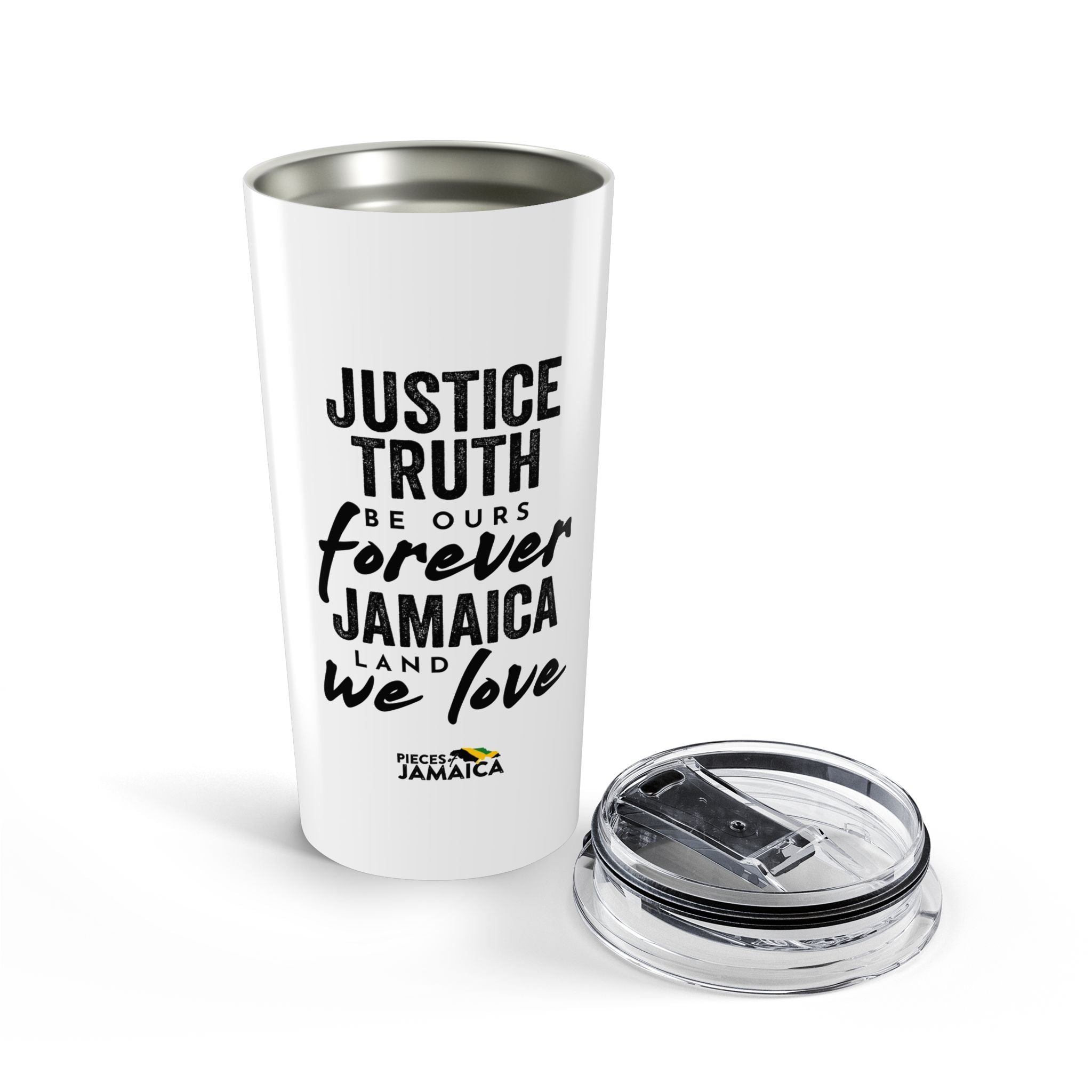 Justice, Truth Forever Jamaica 20oz Tumbler