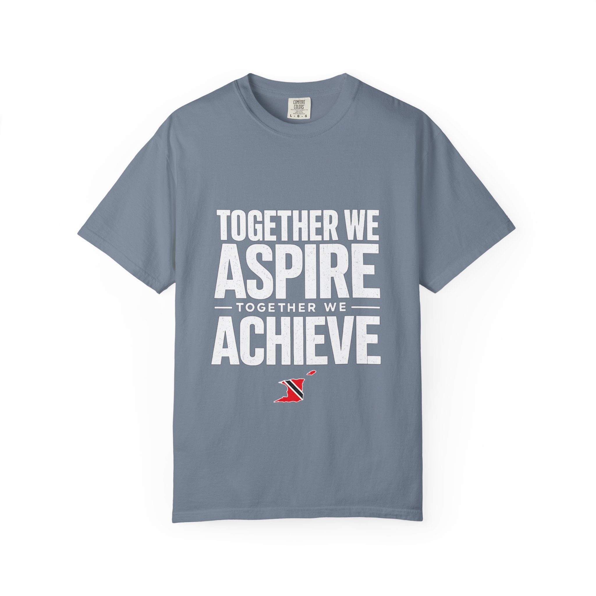 Aspire Achieve Motivational T-Shirt — "Together We Aspire, Together We Achieve"