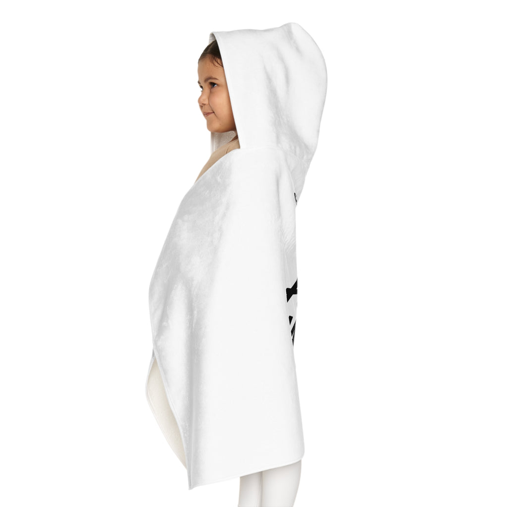 Youth Hooded Towel — "Justice, Truth Be Ours Forever Jamaica" Beach & Bath Wrap for Kids