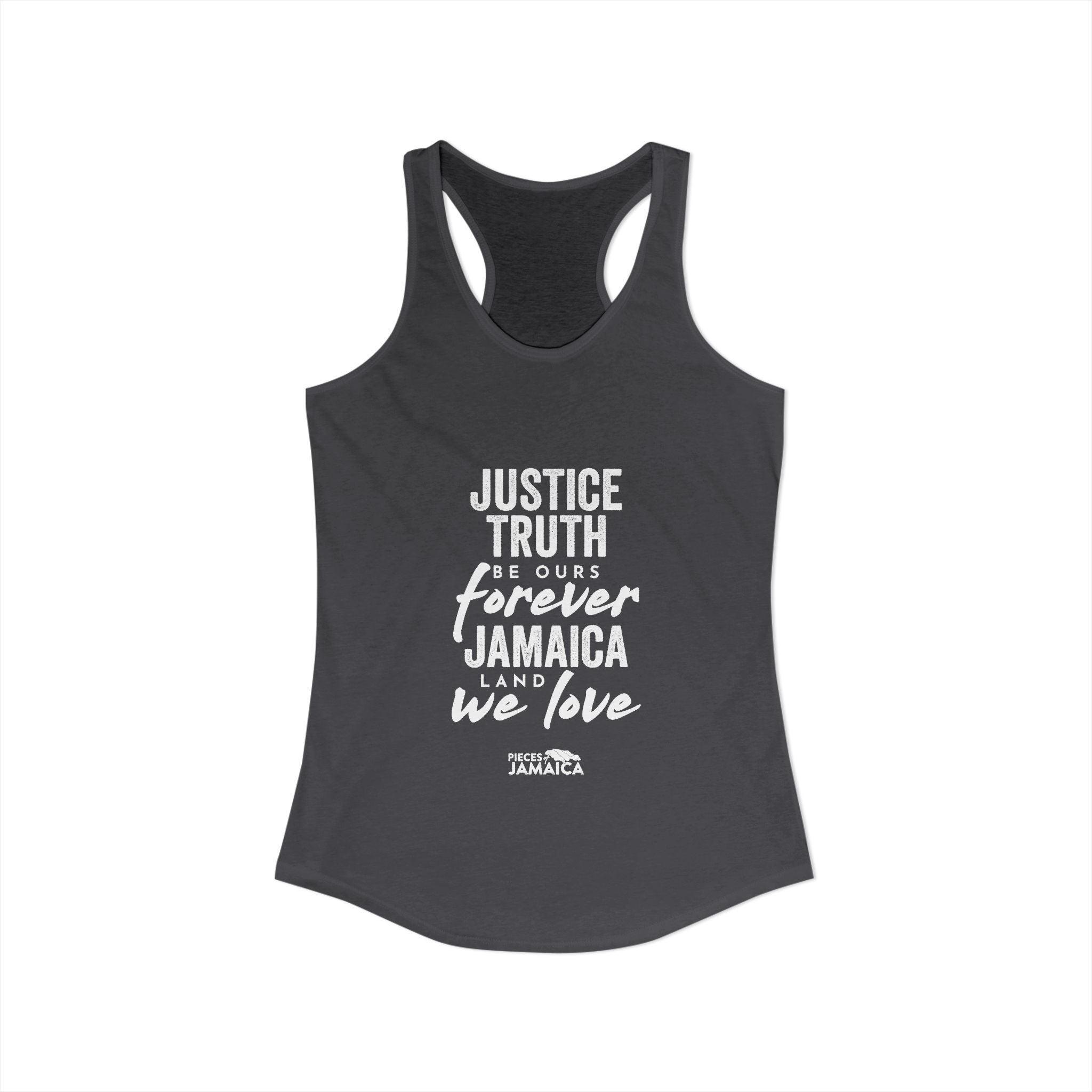 Women's Justice Truth Be Ours Forever Racerback Tank