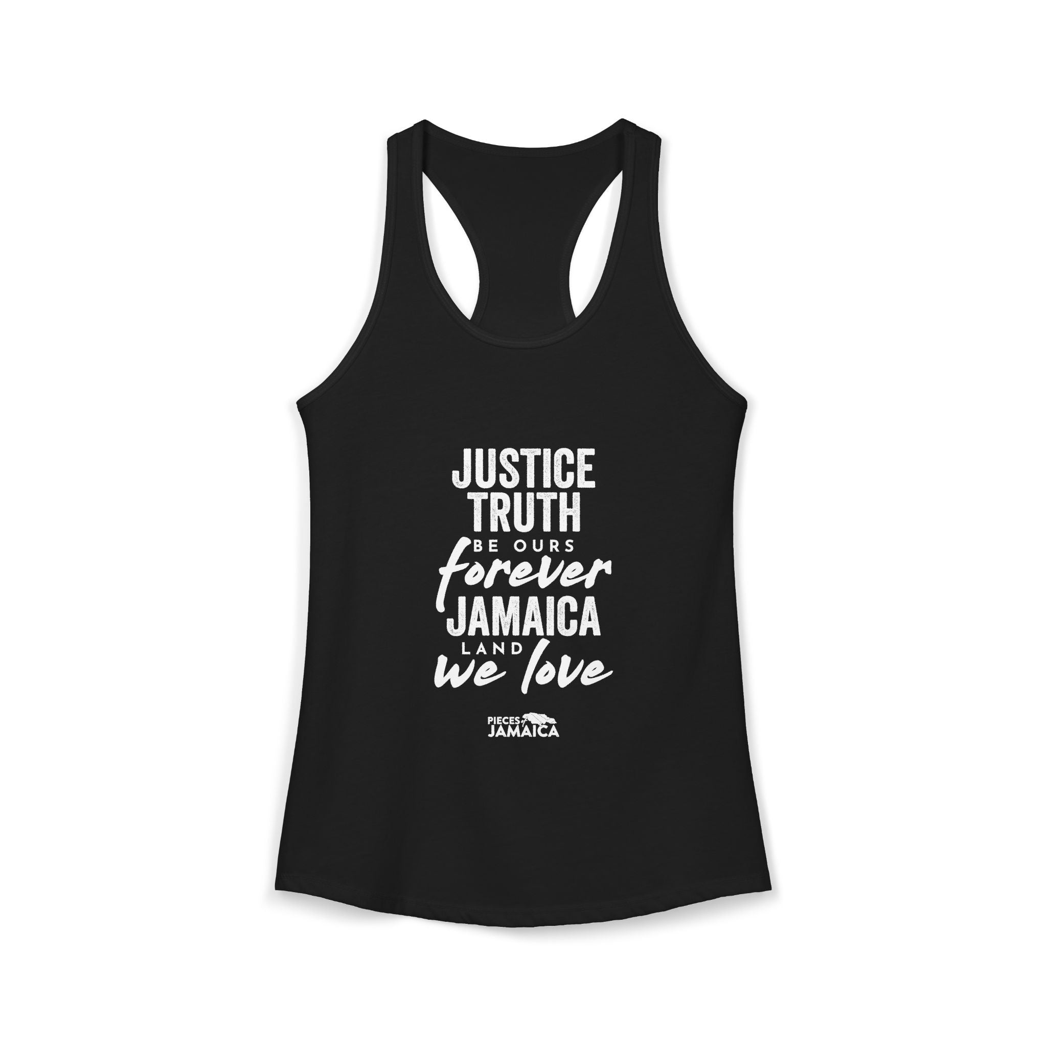 Women's Justice Truth Be Ours Forever Racerback Tank