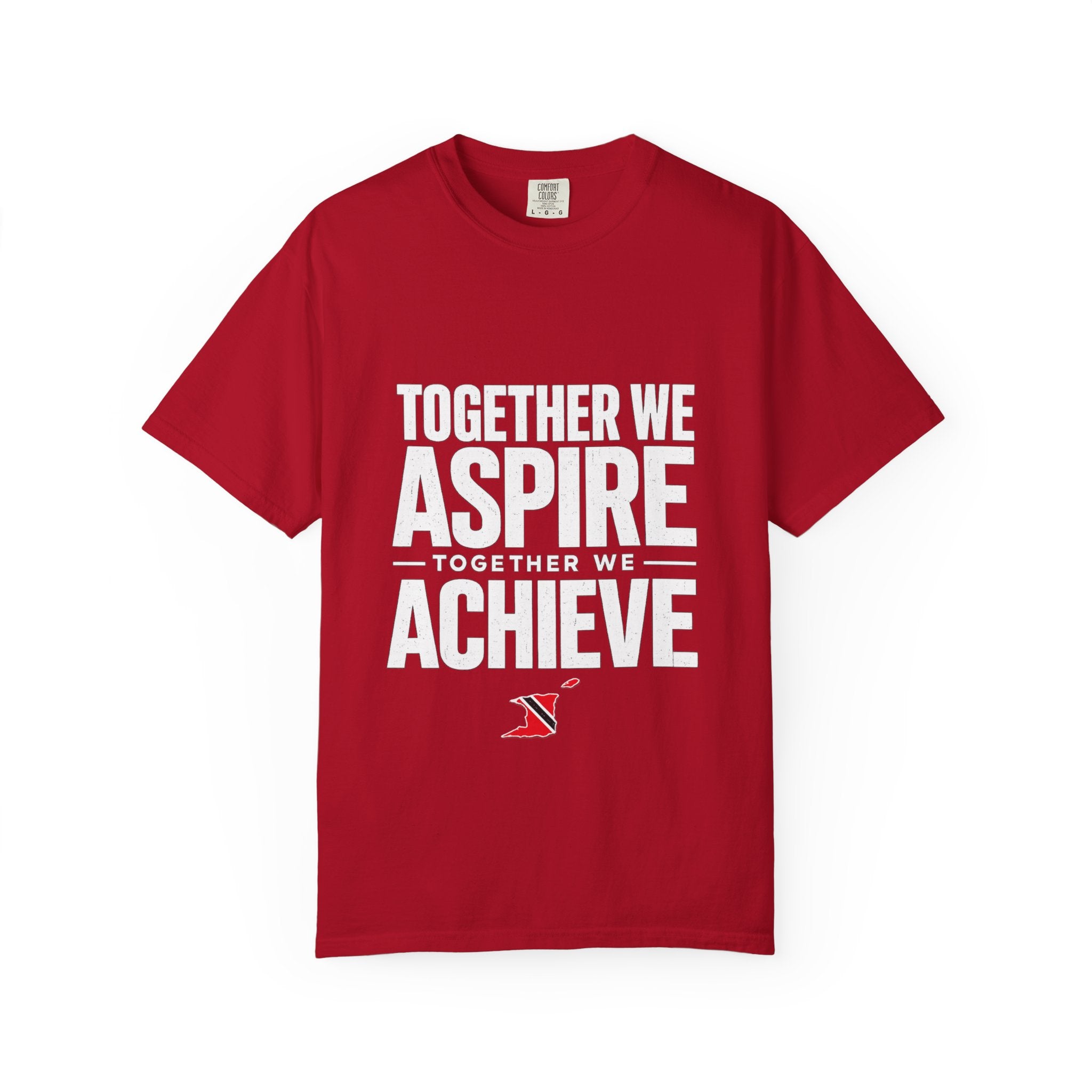 Aspire Achieve Motivational T-Shirt — "Together We Aspire, Together We Achieve"