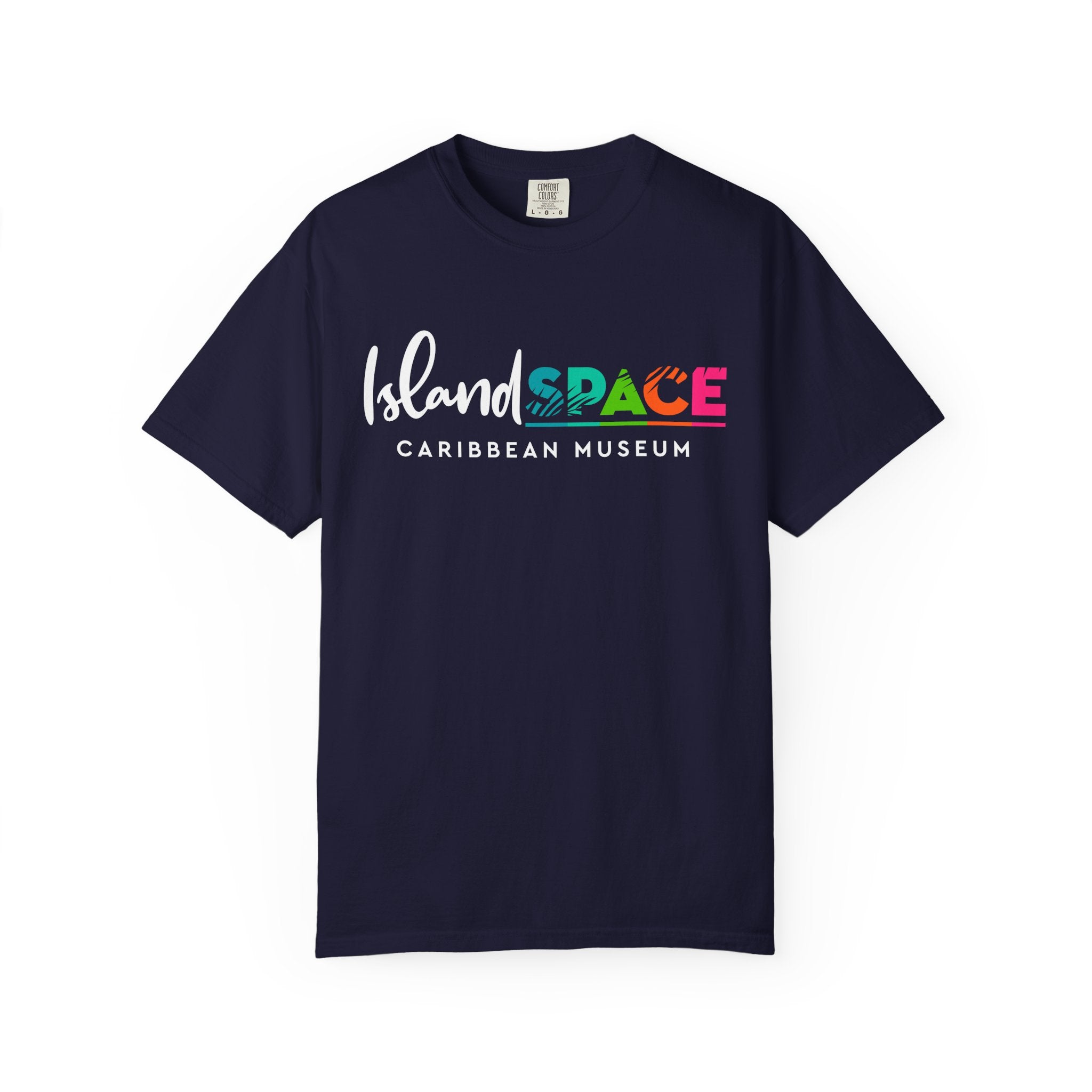 IslandSPACE Caribbean Museum T-Shirt — Colorful Logo Tee