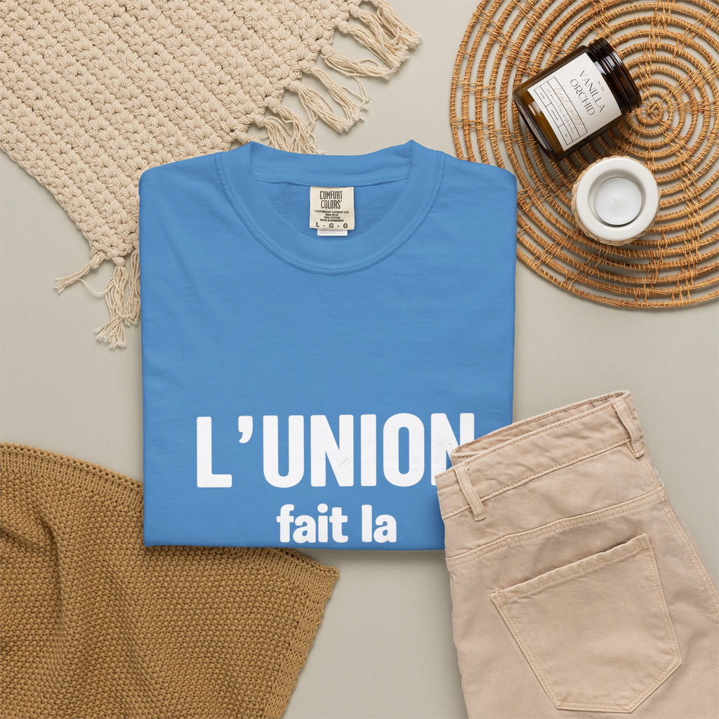 L'Union fait la force T-Shirt — Haitian Unity Graphic Tee