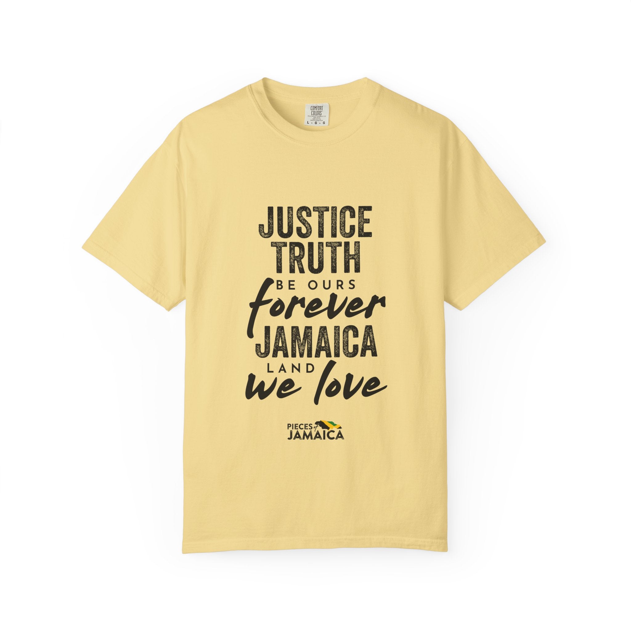 Jamaica 'Justice • Truth • Be Ours Forever' Graphic T-Shirt