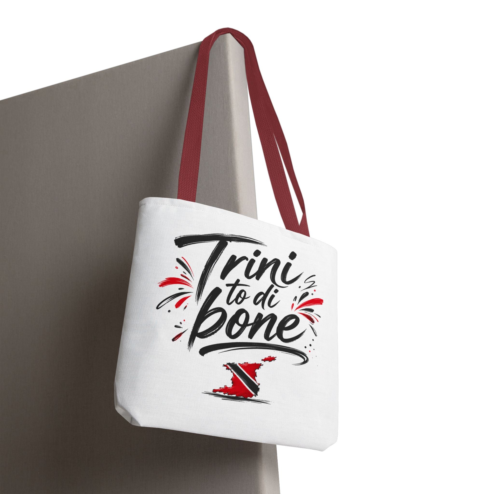 Trini To Di Bone Tote Bag — Trinidad Pride Canvas Shopper