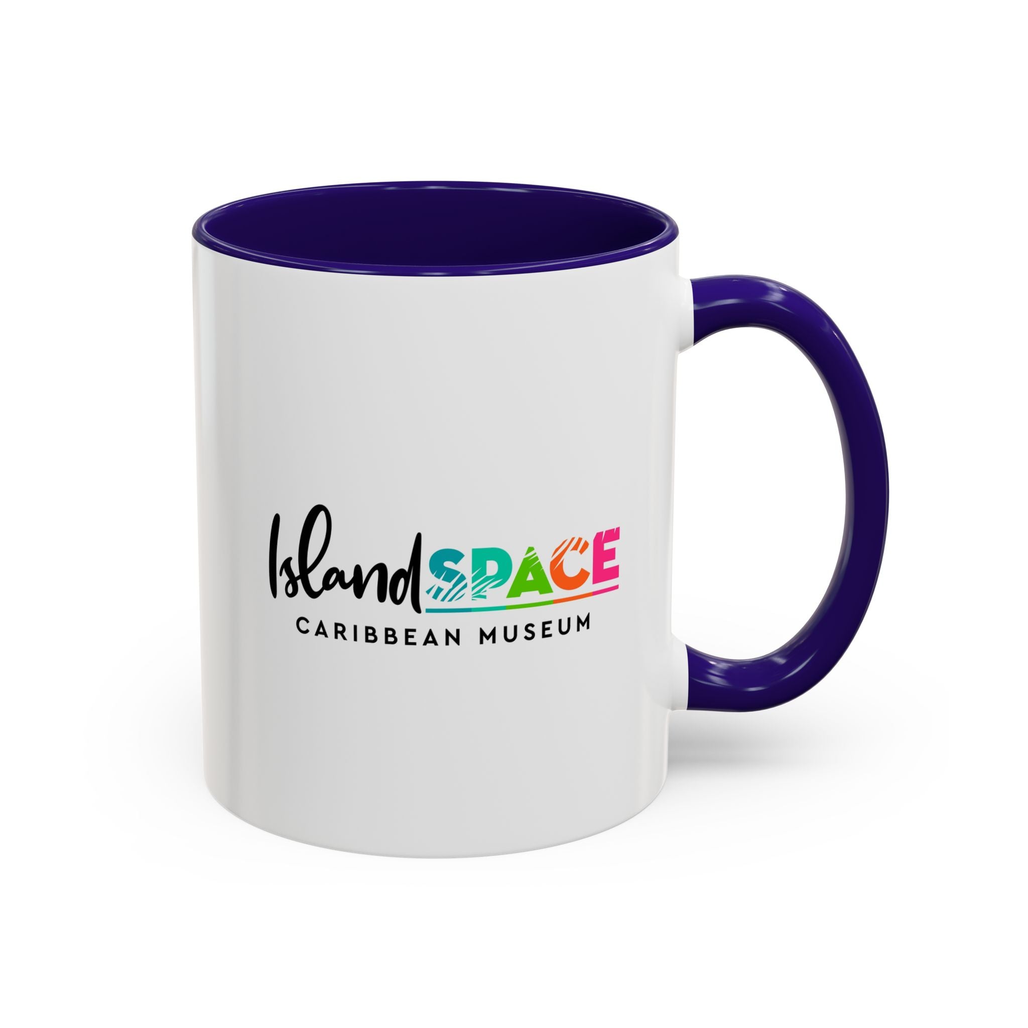 Island Space Caribbean Museum Color-Accent Coffee Mug (11oz & 15oz)
