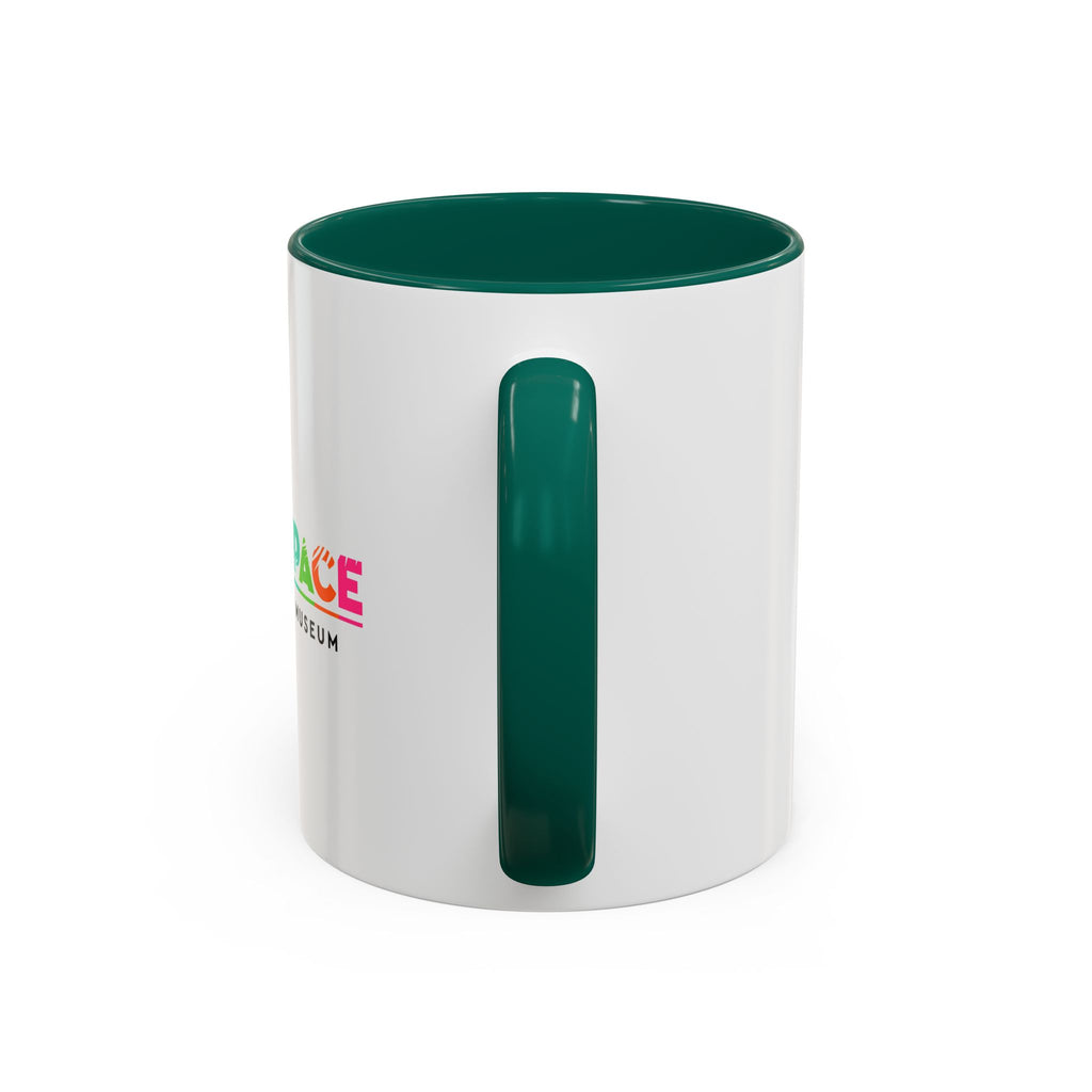 Island Space Caribbean Museum Color-Accent Coffee Mug (11oz & 15oz)