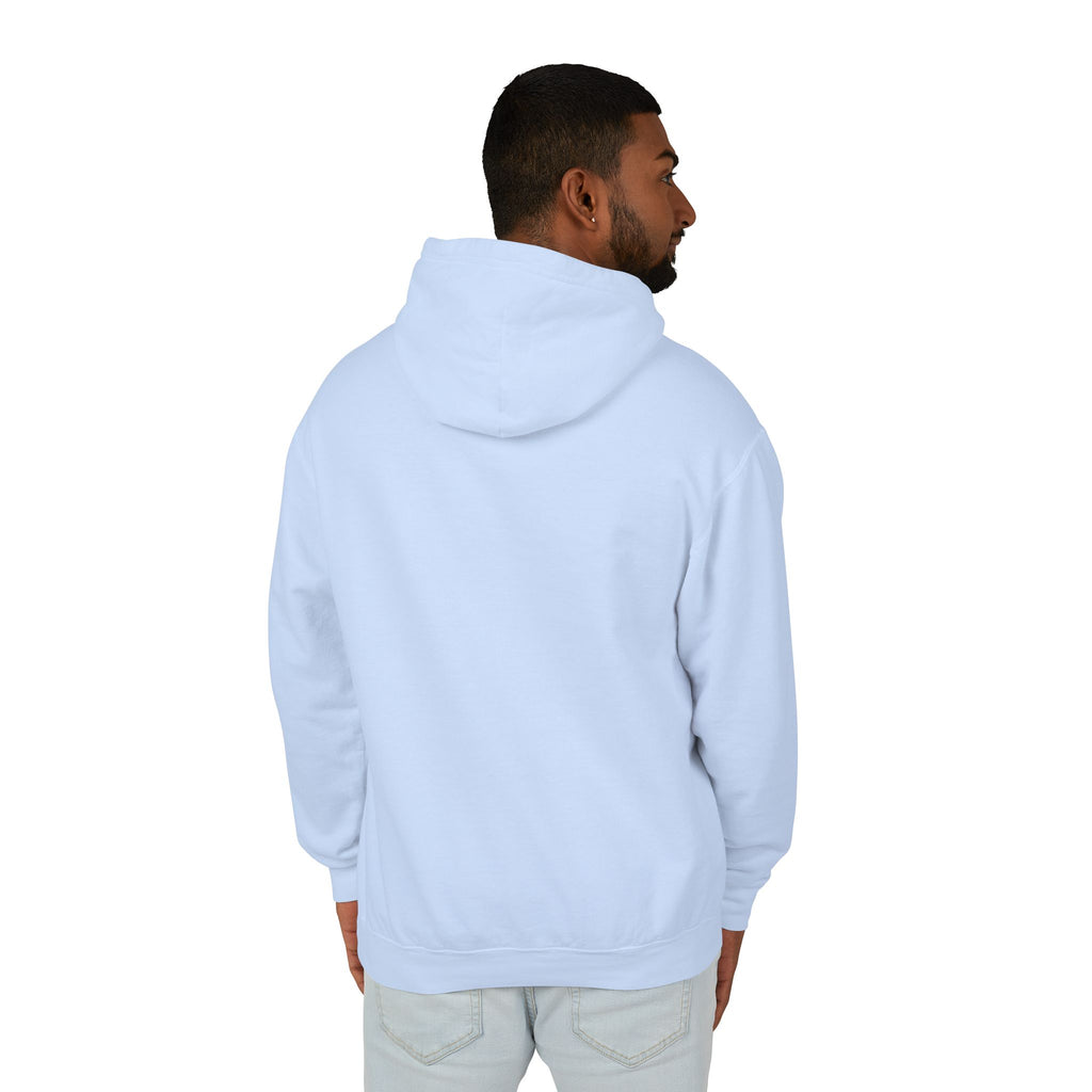 Lightweight Hoodie — Multi-Language Greetings Graphic (Que lo que, What's Up, Whagwaan)