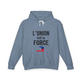 L'Union Fait La Force Hoodie — Haitian Pride Lightweight Pullover