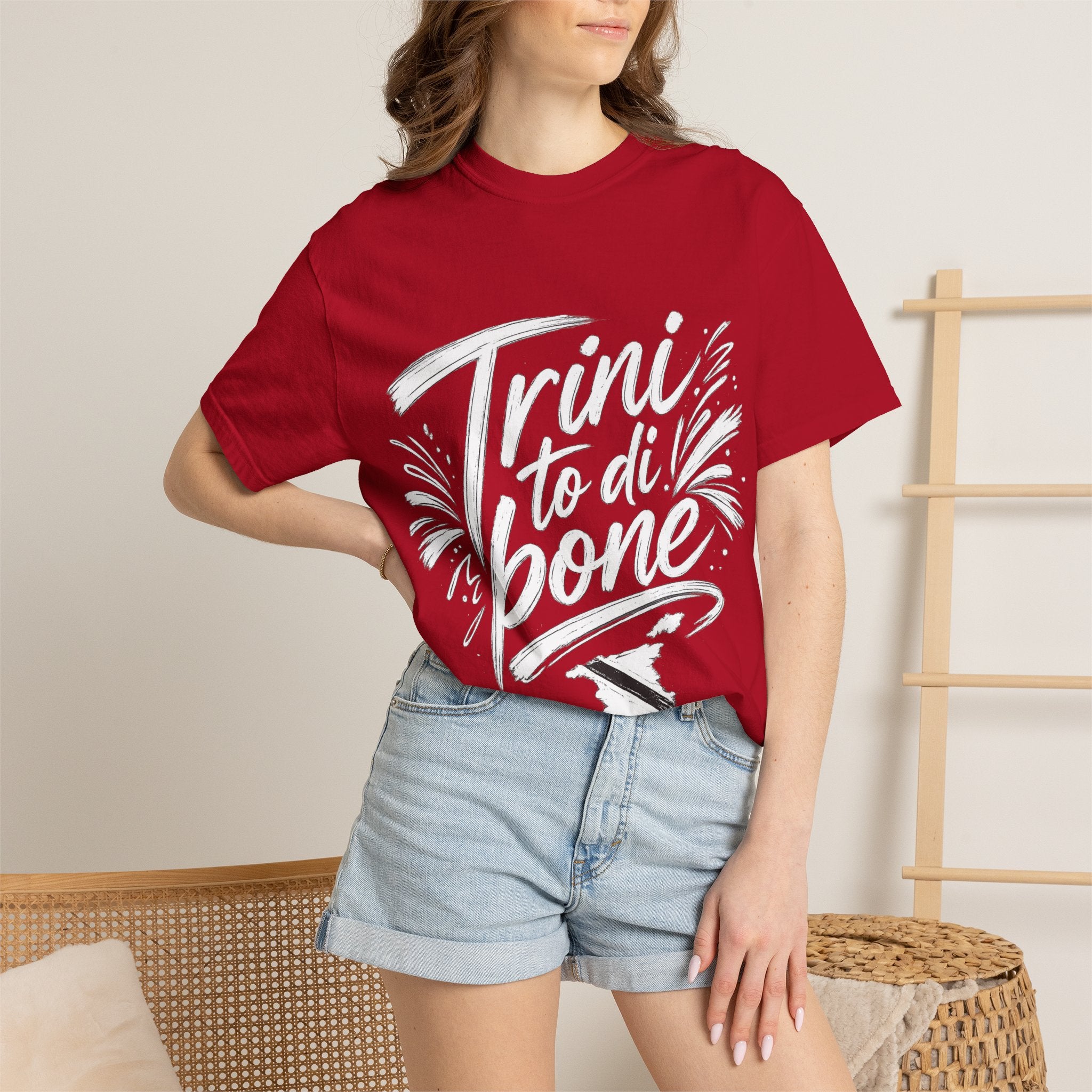 Trini to di bone T-Shirt — Trinidad Pride Graphic Tee