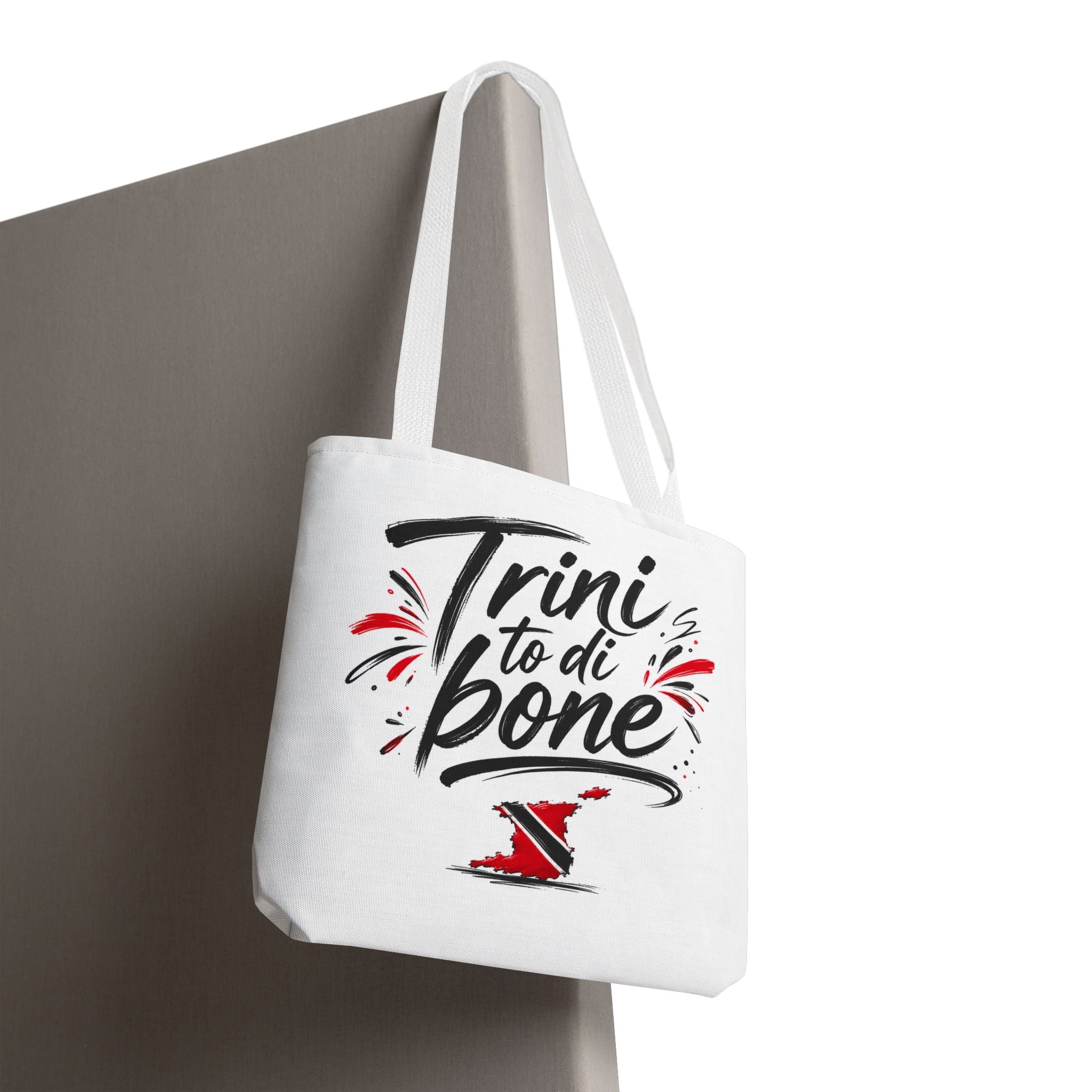 Trini To Di Bone Tote Bag — Trinidad Pride Canvas Shopper