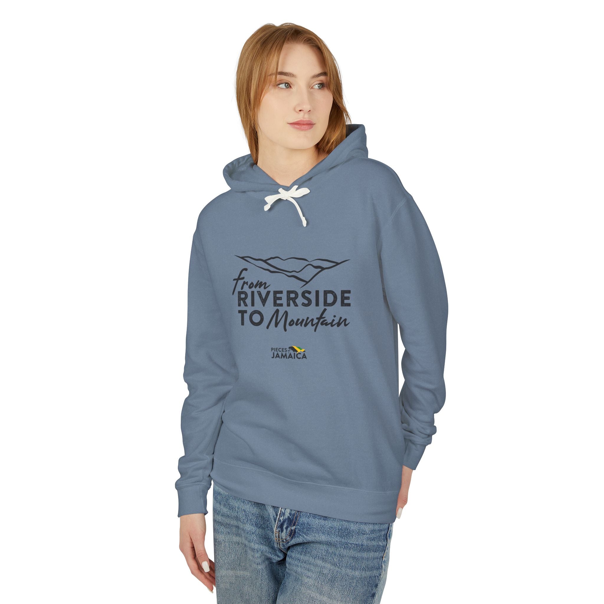 From Riverside to Mountain Hoodie — Jamaica Travel Adventure Pullover