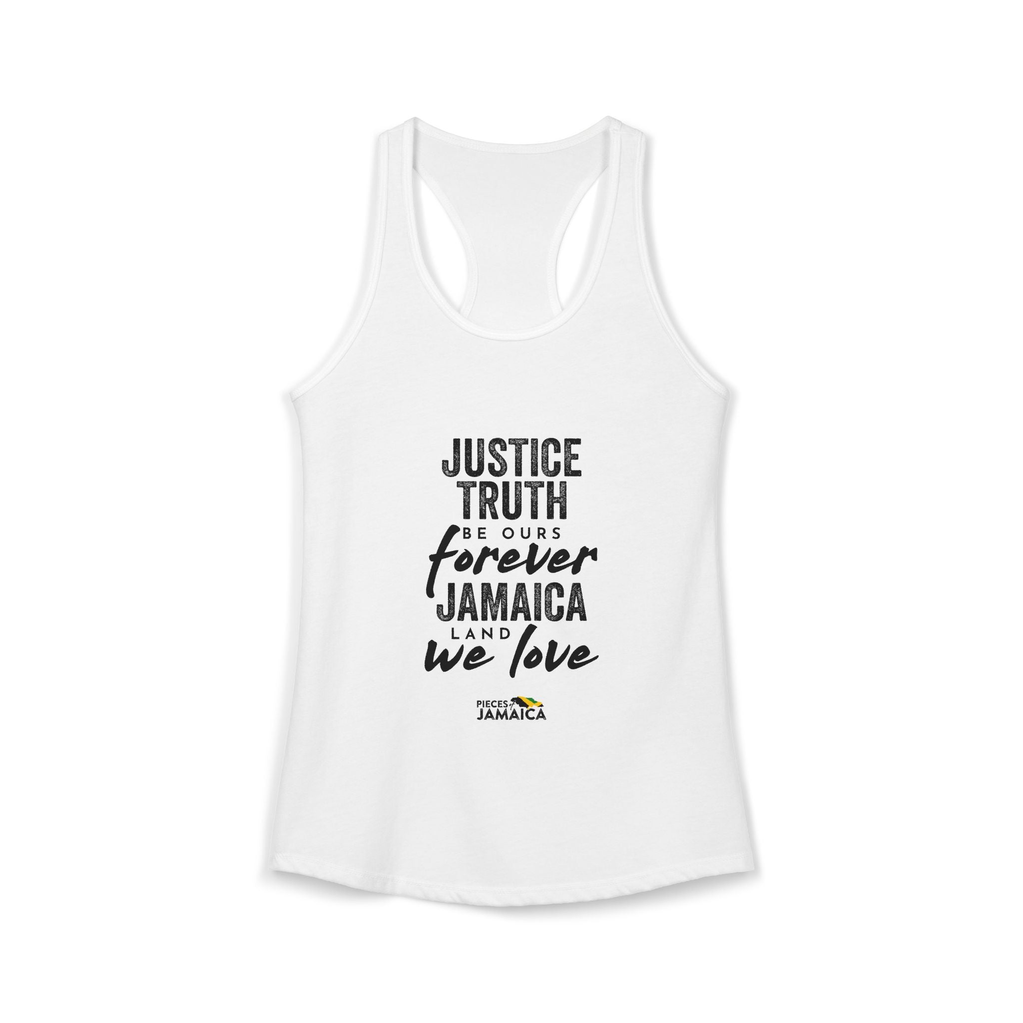 Women's Justice Truth Be Ours Forever Racerback Tank
