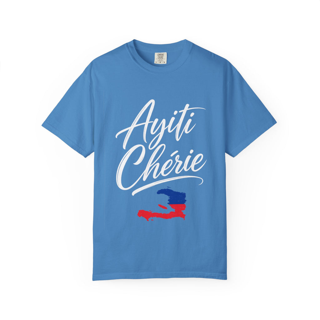 Haiti Ayiti Cherie Flag T-Shirt — Creole Pride Tee