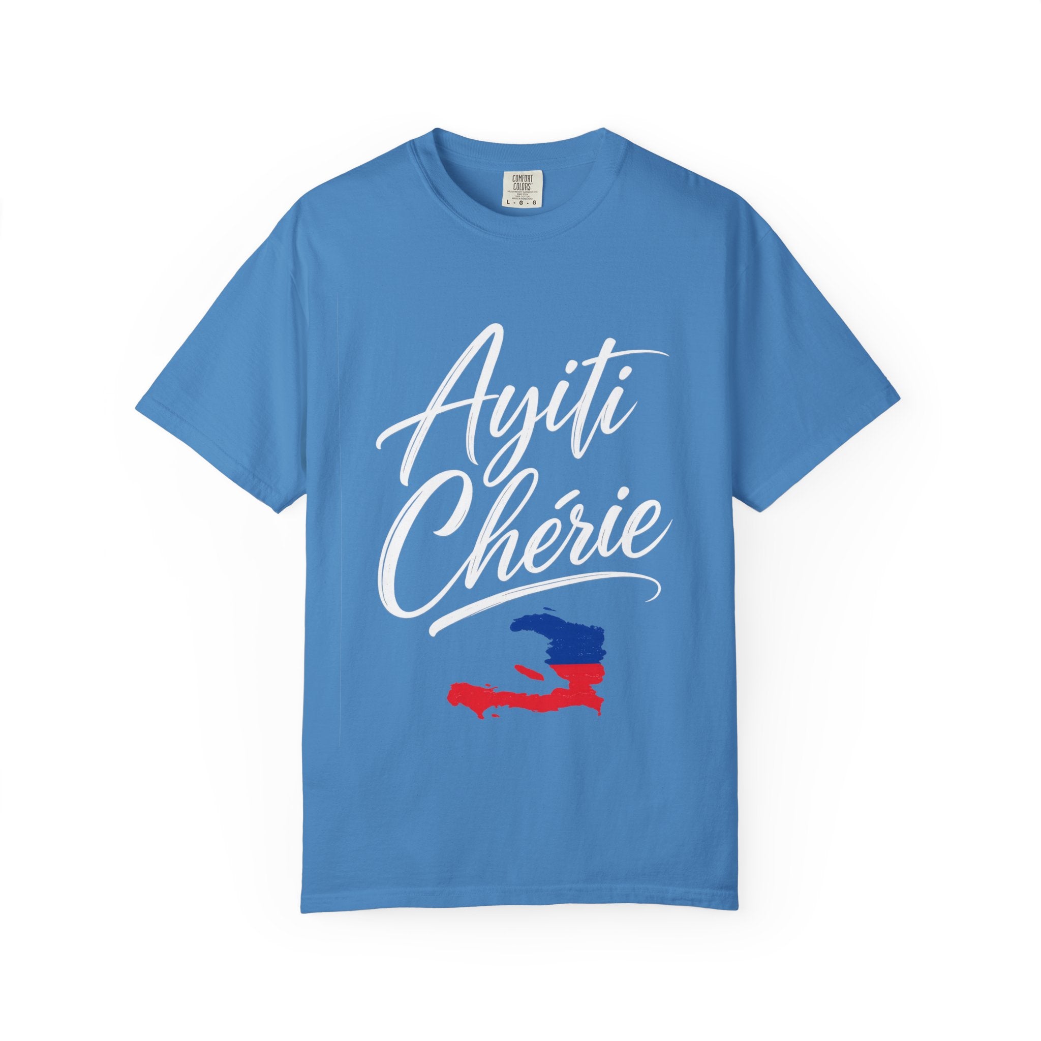 Haiti Ayiti Cherie Flag T-Shirt — Creole Pride Tee
