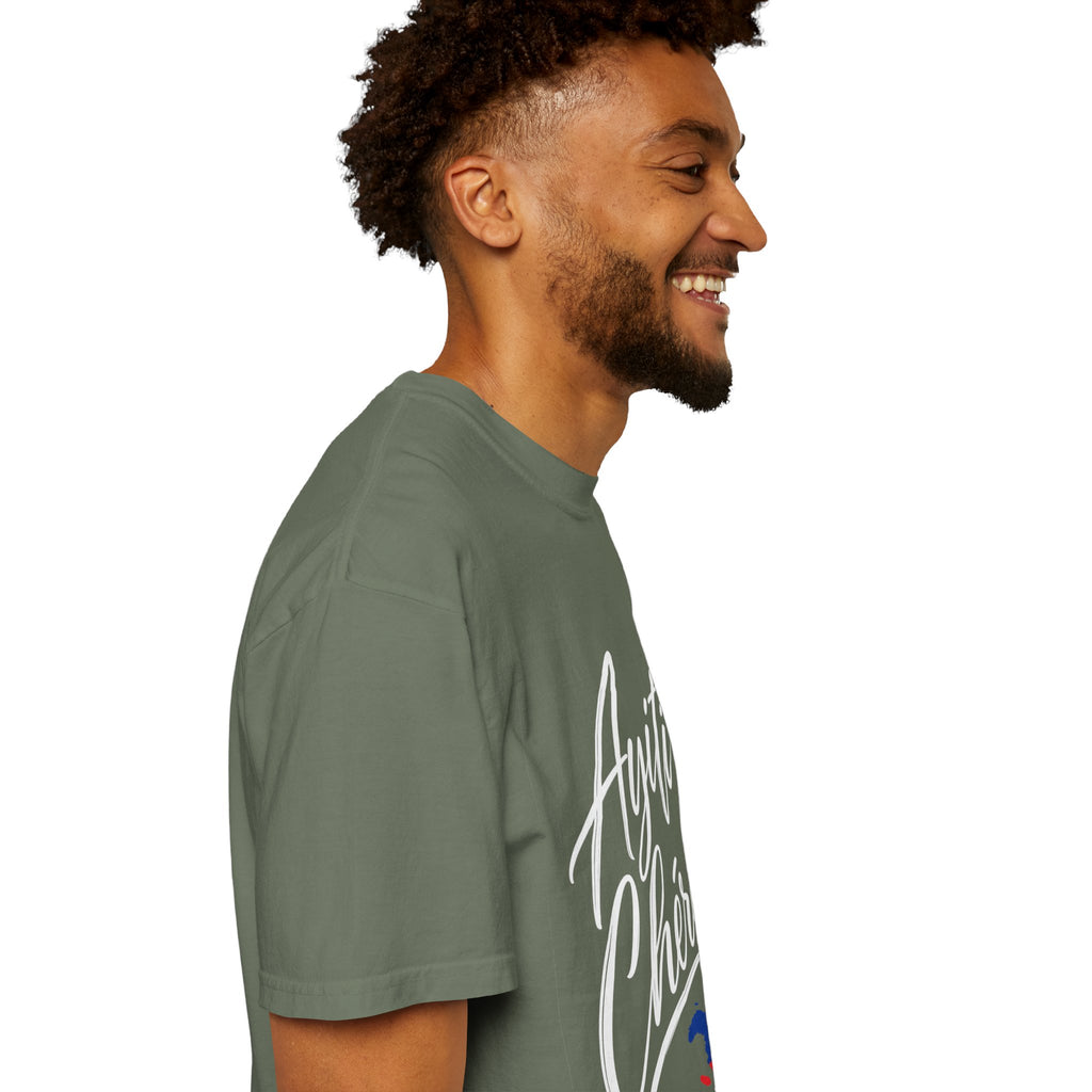 Haiti Ayiti Cherie Flag T-Shirt — Creole Pride Tee