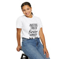 Jamaica Love Graphic T-Shirt — "Justice Truth Be Ours Forever"