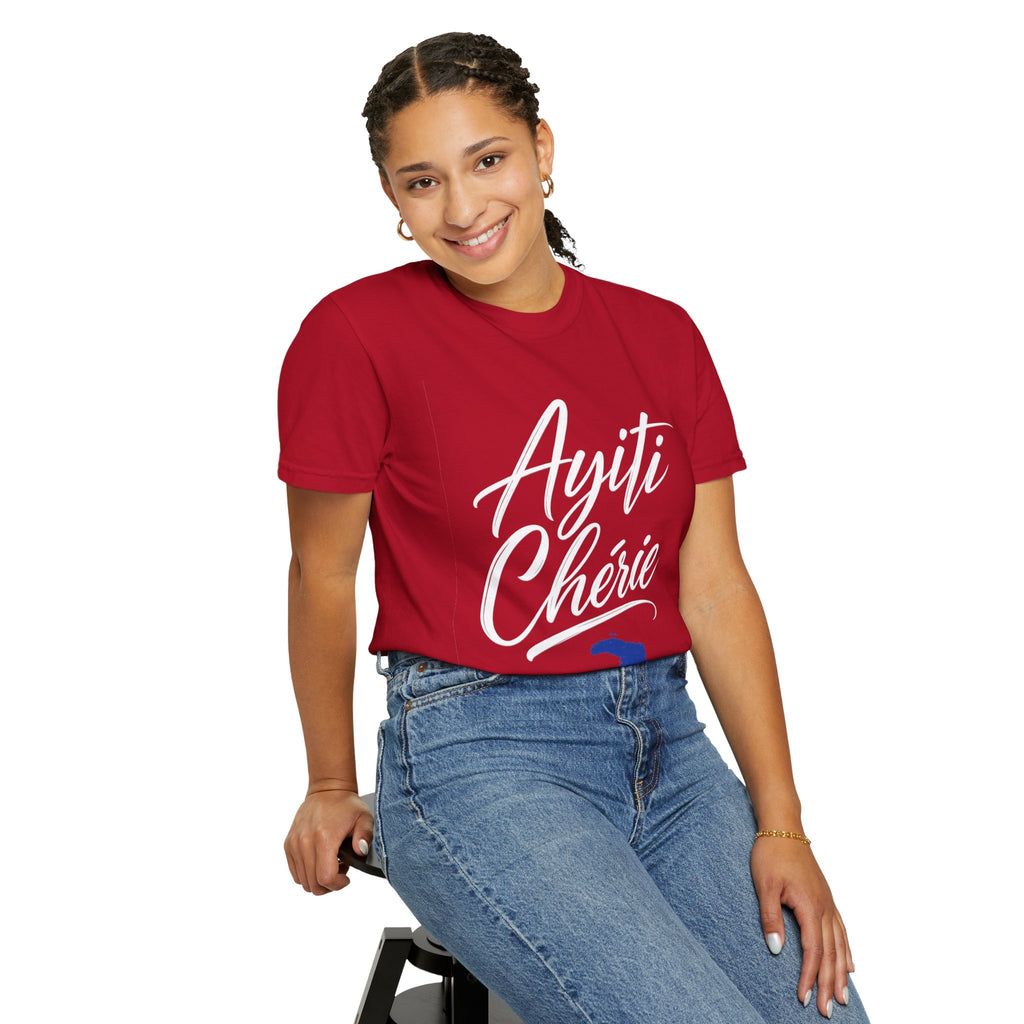 Haiti Ayiti Cherie Flag T-Shirt — Creole Pride Tee