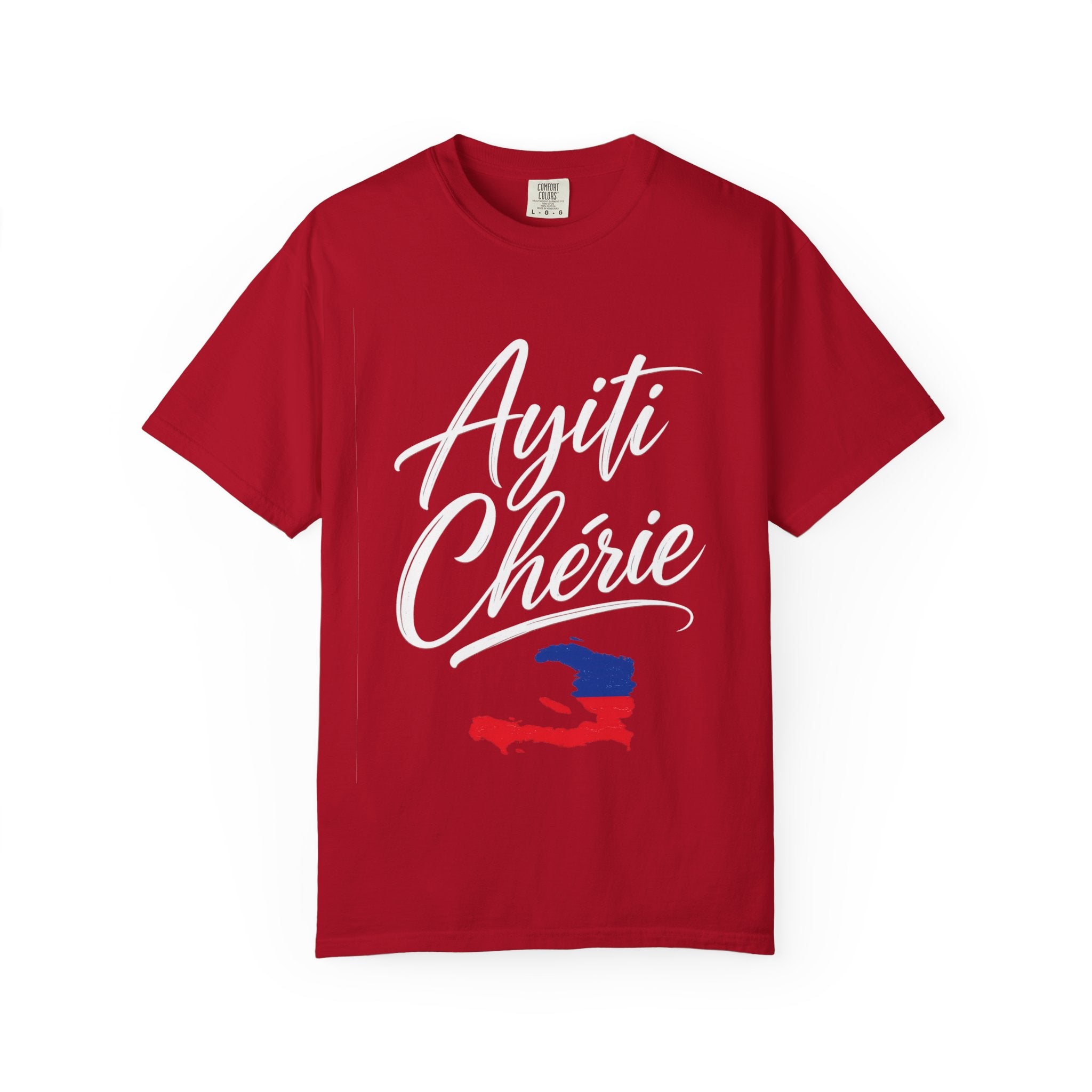 Haiti Ayiti Cherie Flag T-Shirt — Creole Pride Tee