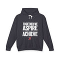 Together We Achieve Hoodie — "Together We Aspire, Together We Achieve" Trinidad & Tobago Motivational Pullover