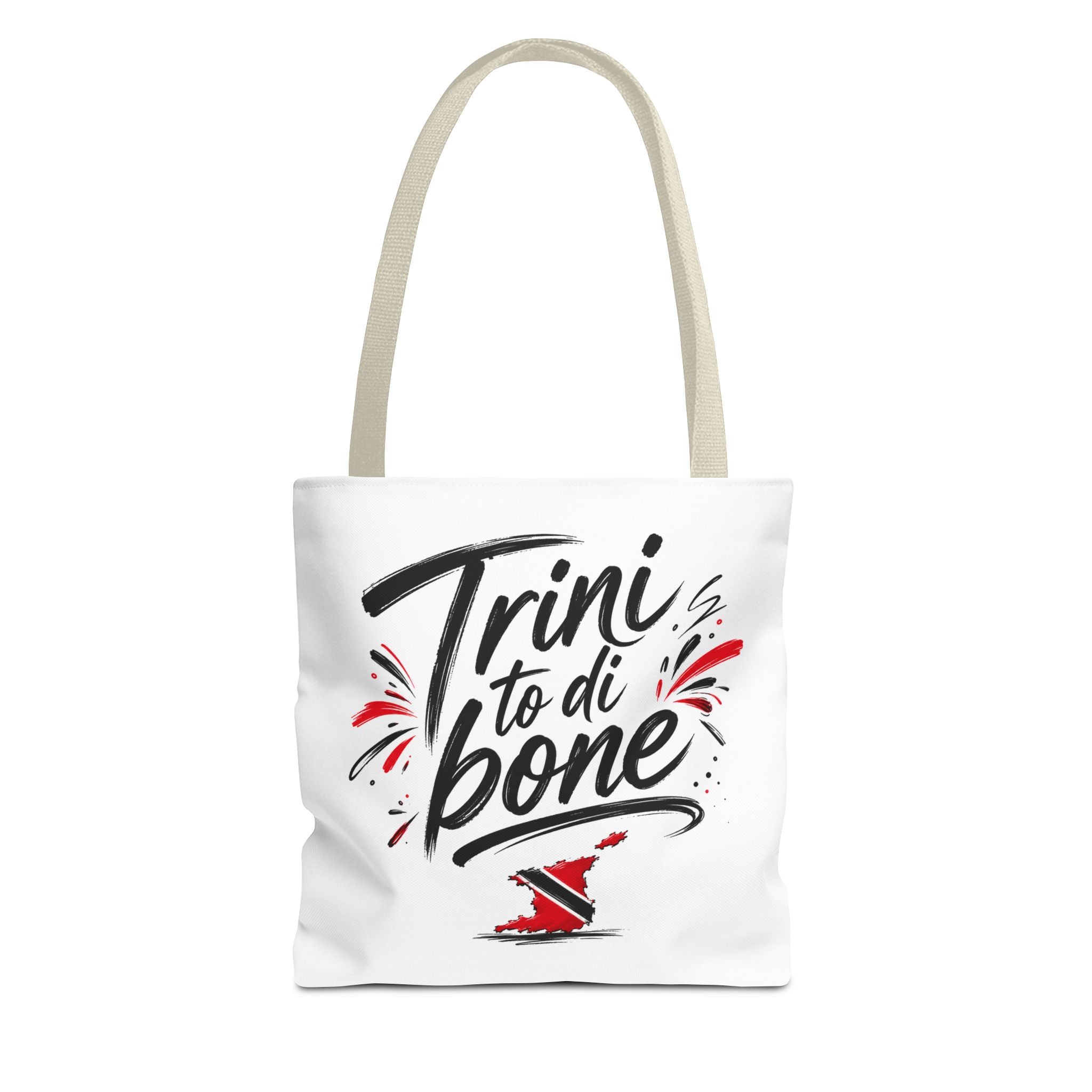 Trini To Di Bone Tote Bag — Trinidad Pride Canvas Shopper