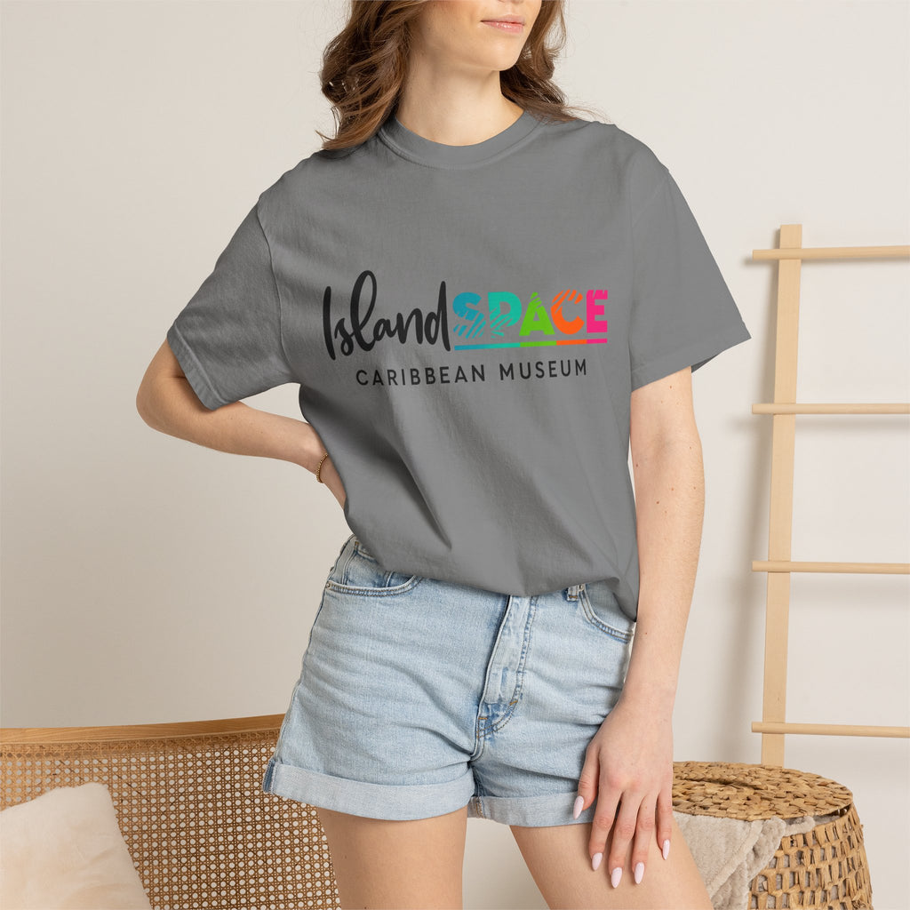 Island Space Caribbean Museum T-Shirt — Colorful Logo Tee