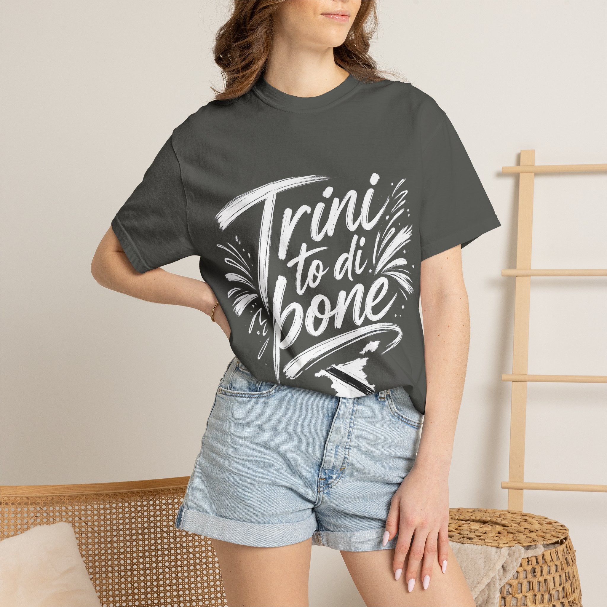 Trini to di bone T-Shirt — Trinidad Pride Graphic Tee