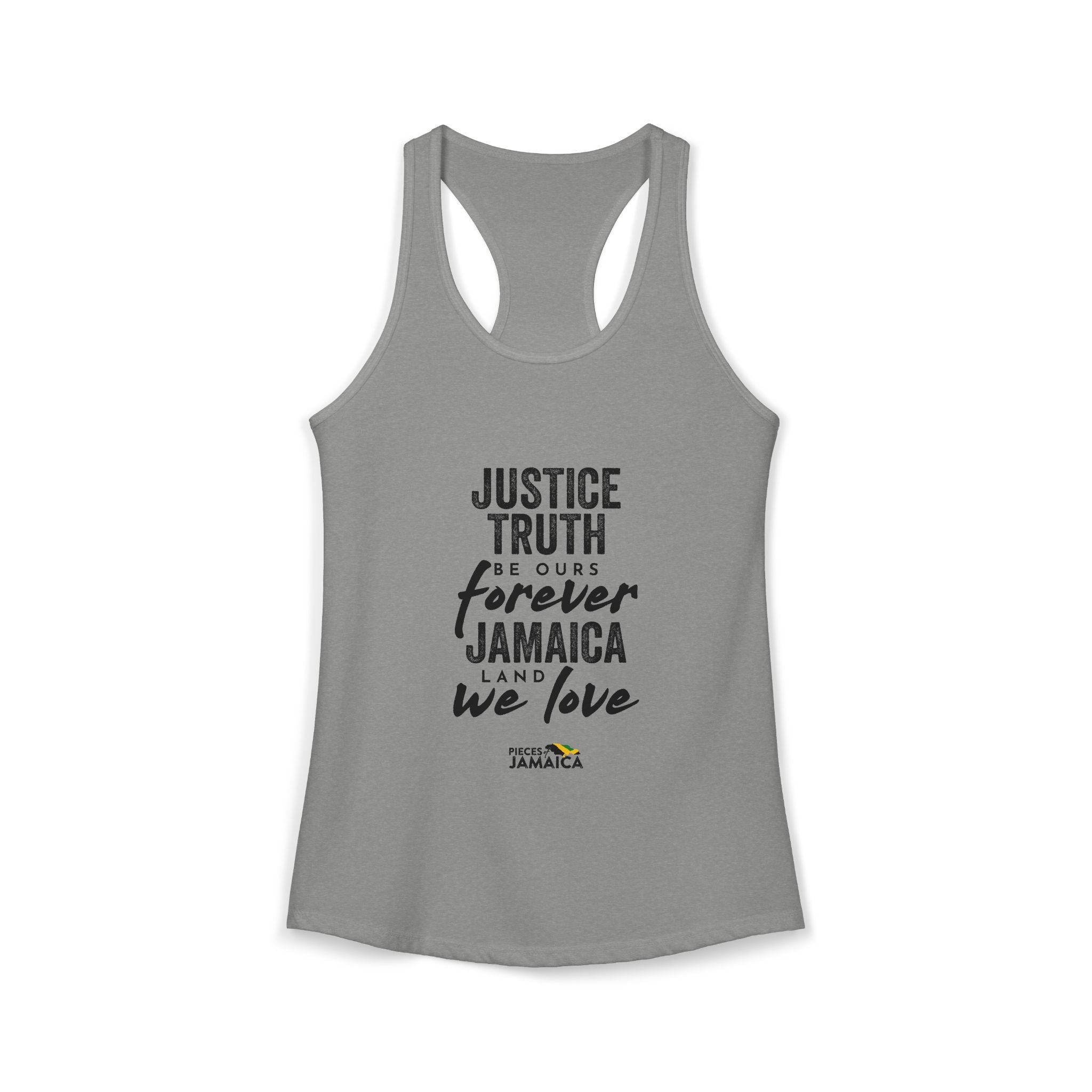 Women's Justice Truth Be Ours Forever Racerback Tank