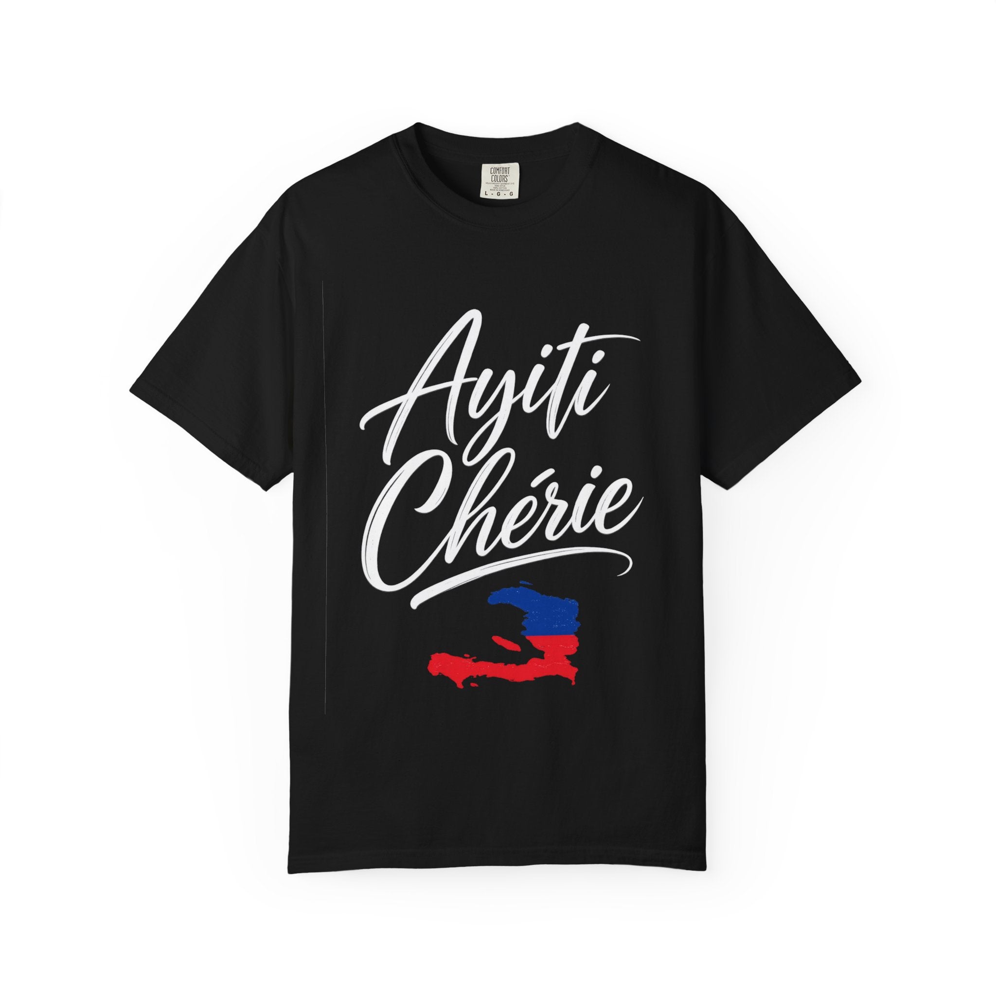 Haiti Ayiti Cherie Flag T-Shirt — Creole Pride Tee