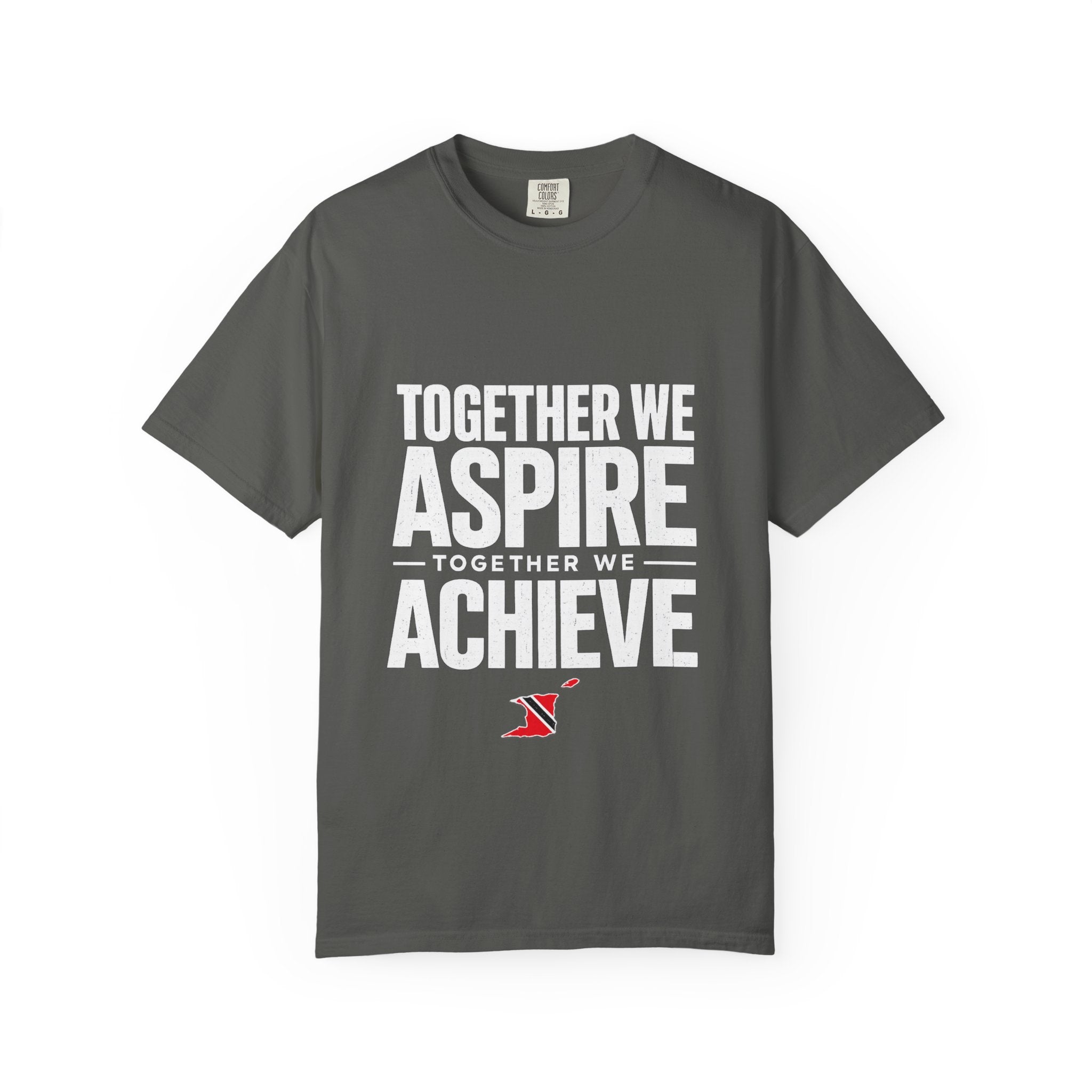 Aspire Achieve Motivational T-Shirt — "Together We Aspire, Together We Achieve"
