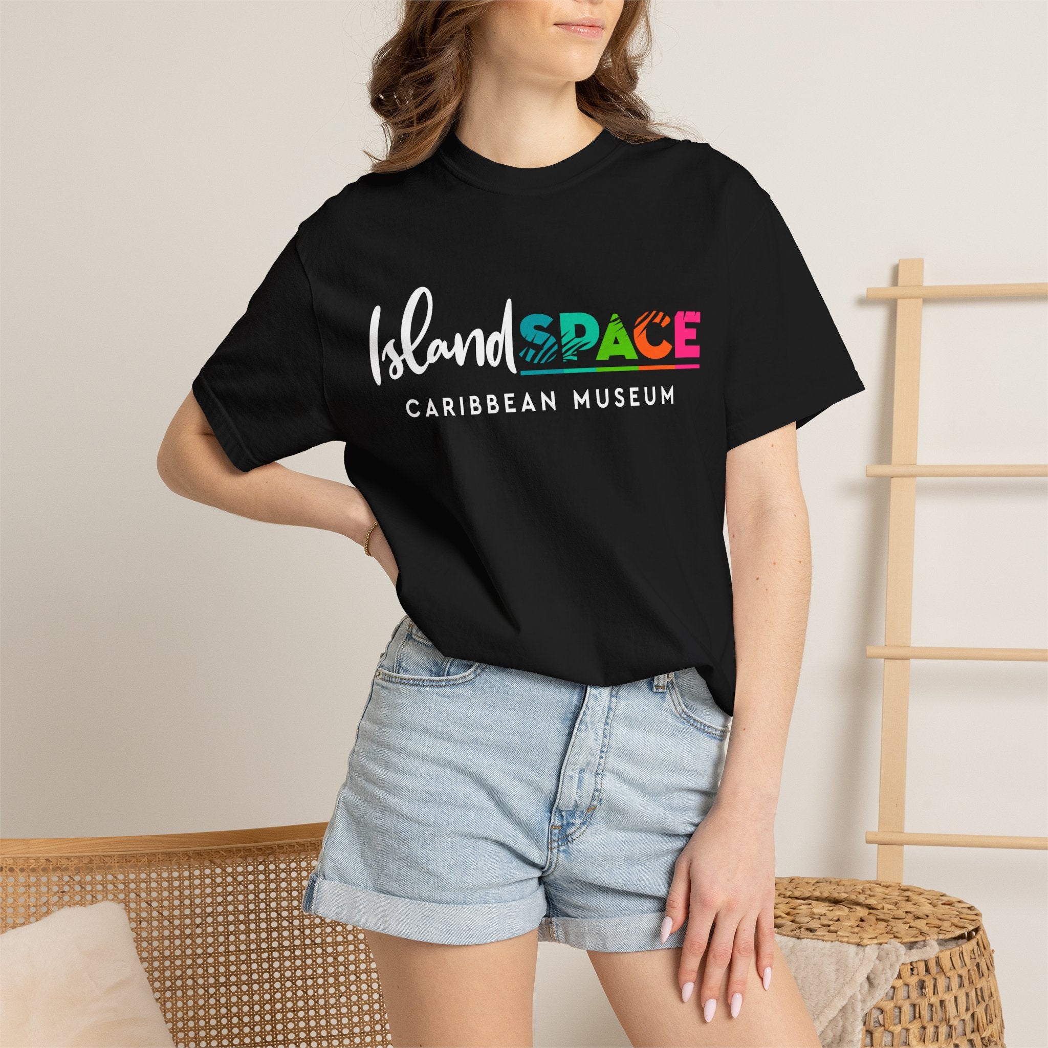 IslandSPACE Caribbean Museum T-Shirt — Colorful Logo Tee
