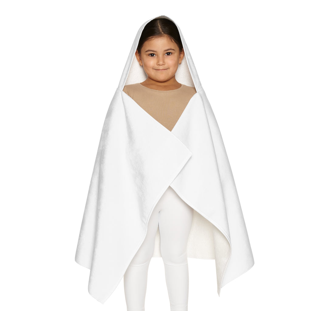 Youth Hooded Towel — "Come Missa Tally Man Tally Mi Banana" Jamaican Banana Print