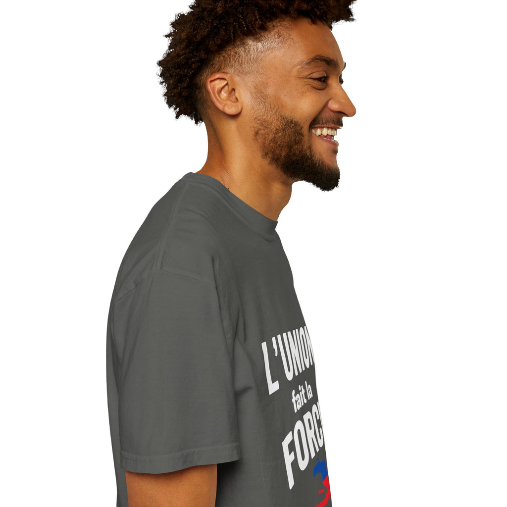 L'Union fait la force T-Shirt — Haitian Unity Graphic Tee