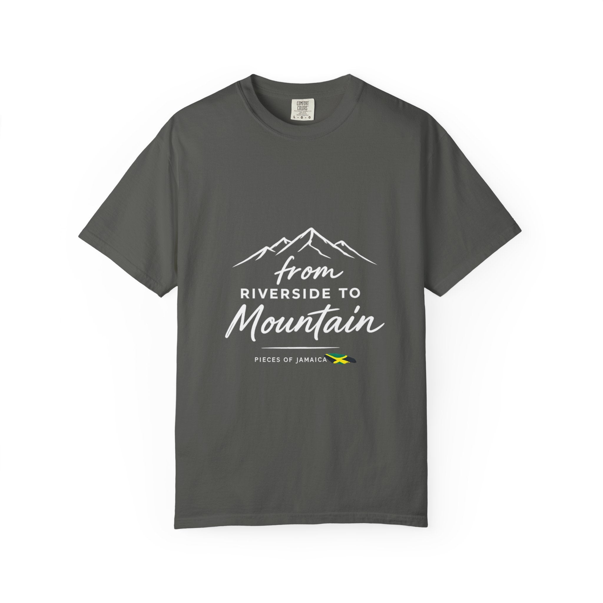 Unisex Garment-Dyed T-shirt - From Riverside to Mountain