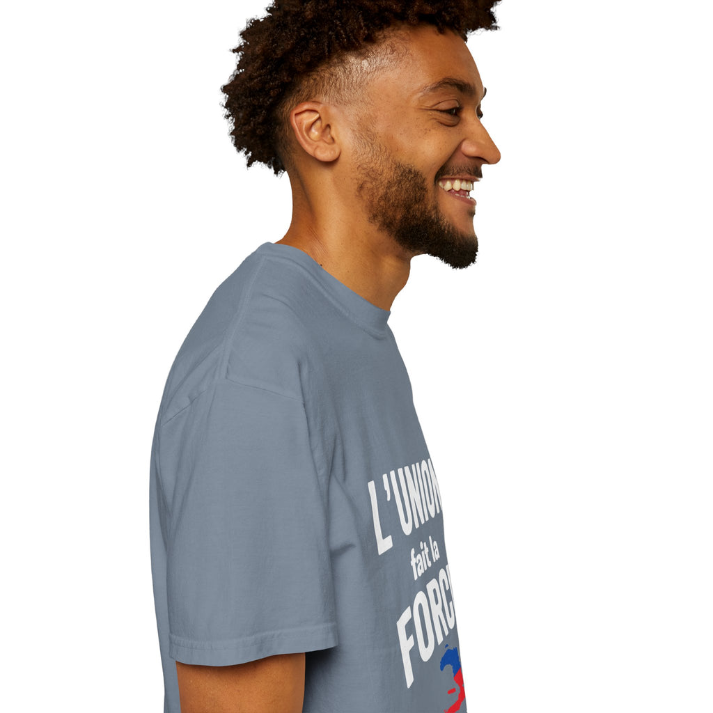 L'Union fait la force T-Shirt — Haitian Unity Graphic Tee