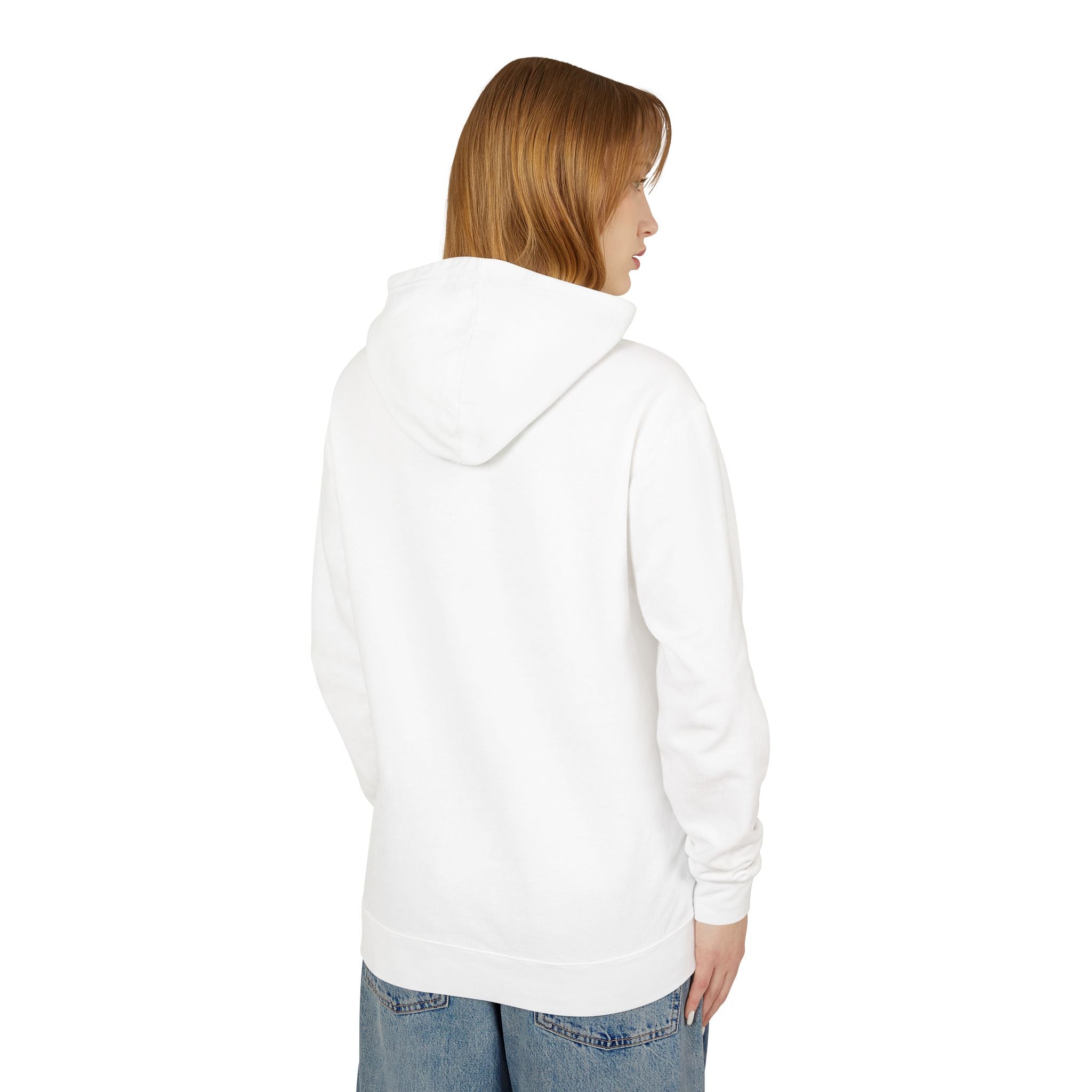 Hoodie — Multilingual Slang Speech Bubbles Lightweight Hooded Sweatshirt