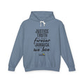 Jamaica Justice Truth Hoodie — "Justice Truth Be Ours Forever Jamaica" Lightweight Sweatshirt