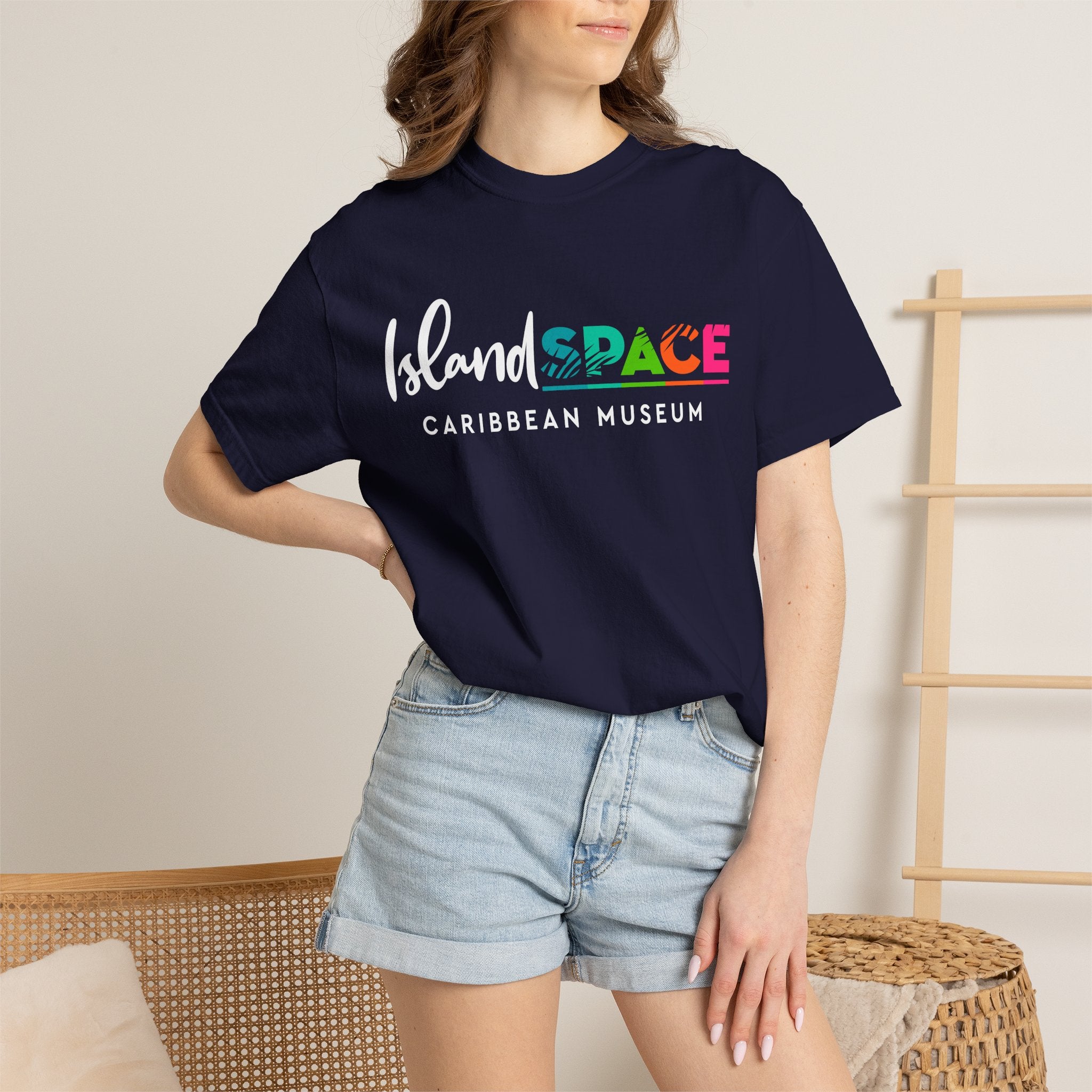 IslandSPACE Caribbean Museum T-Shirt — Colorful Logo Tee