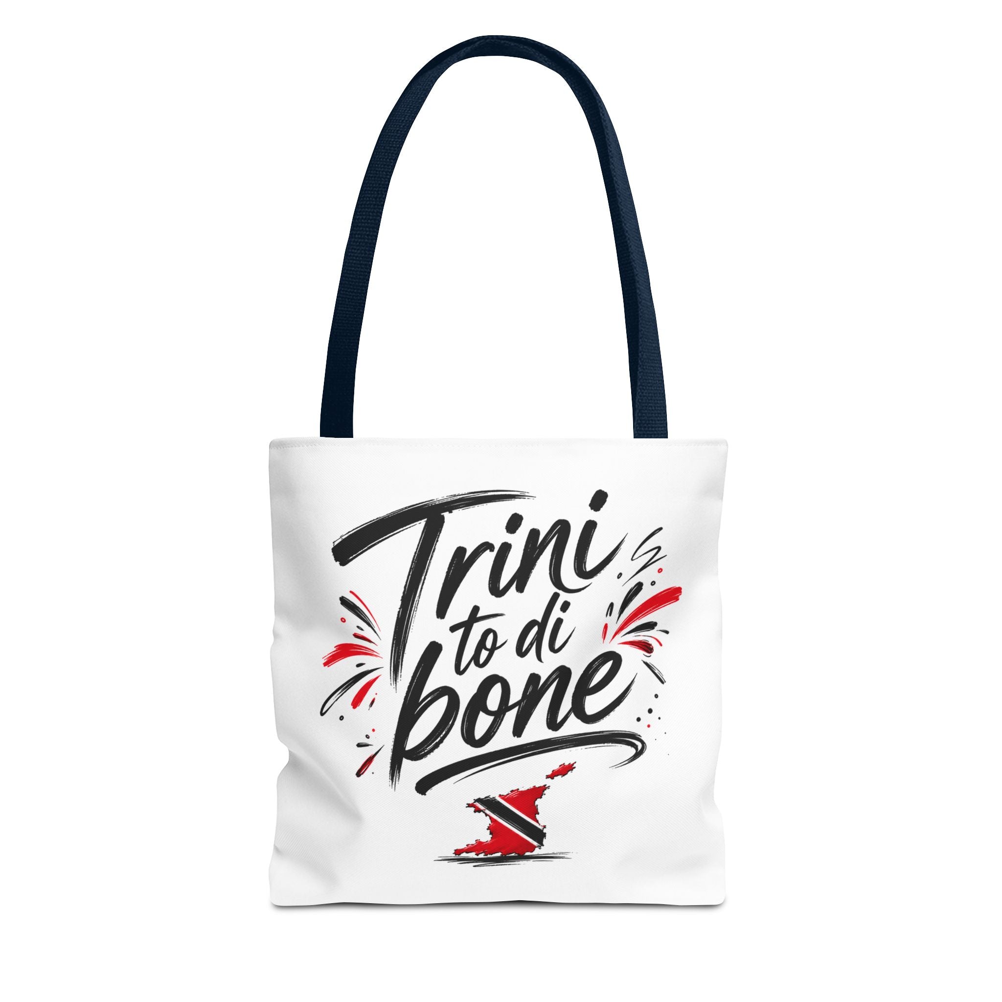 Trini To Di Bone Tote Bag — Trinidad Pride Canvas Shopper