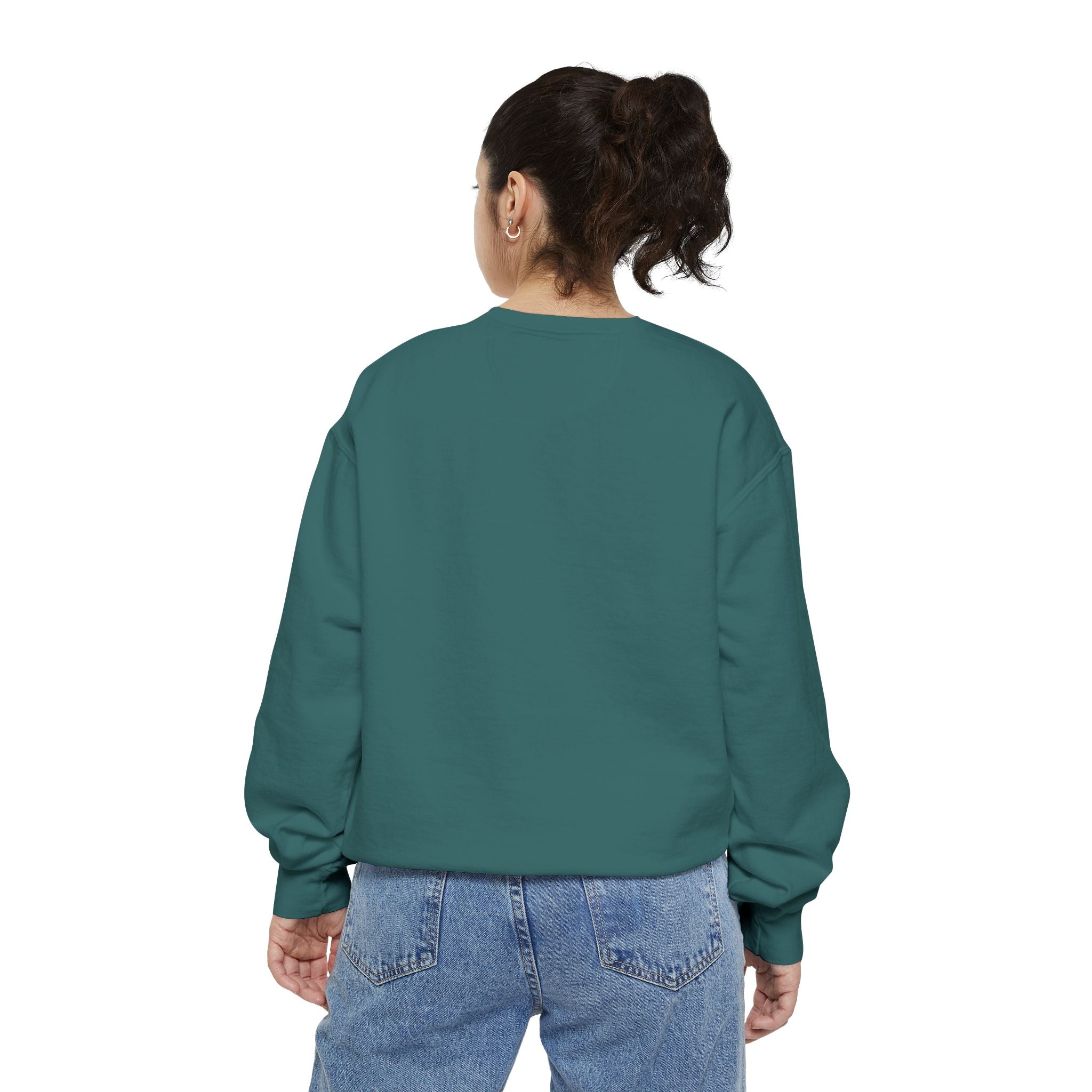 Jamaica Love Sweatshirt — "Justice Truth Be Ours Forever" Graphic Crewneck