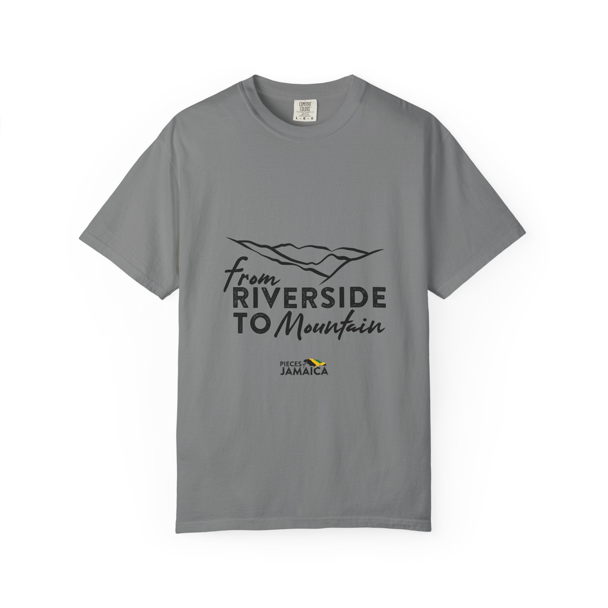 From Riverside to Mountain T-Shirt — Jamaica Travel Adventure Tee