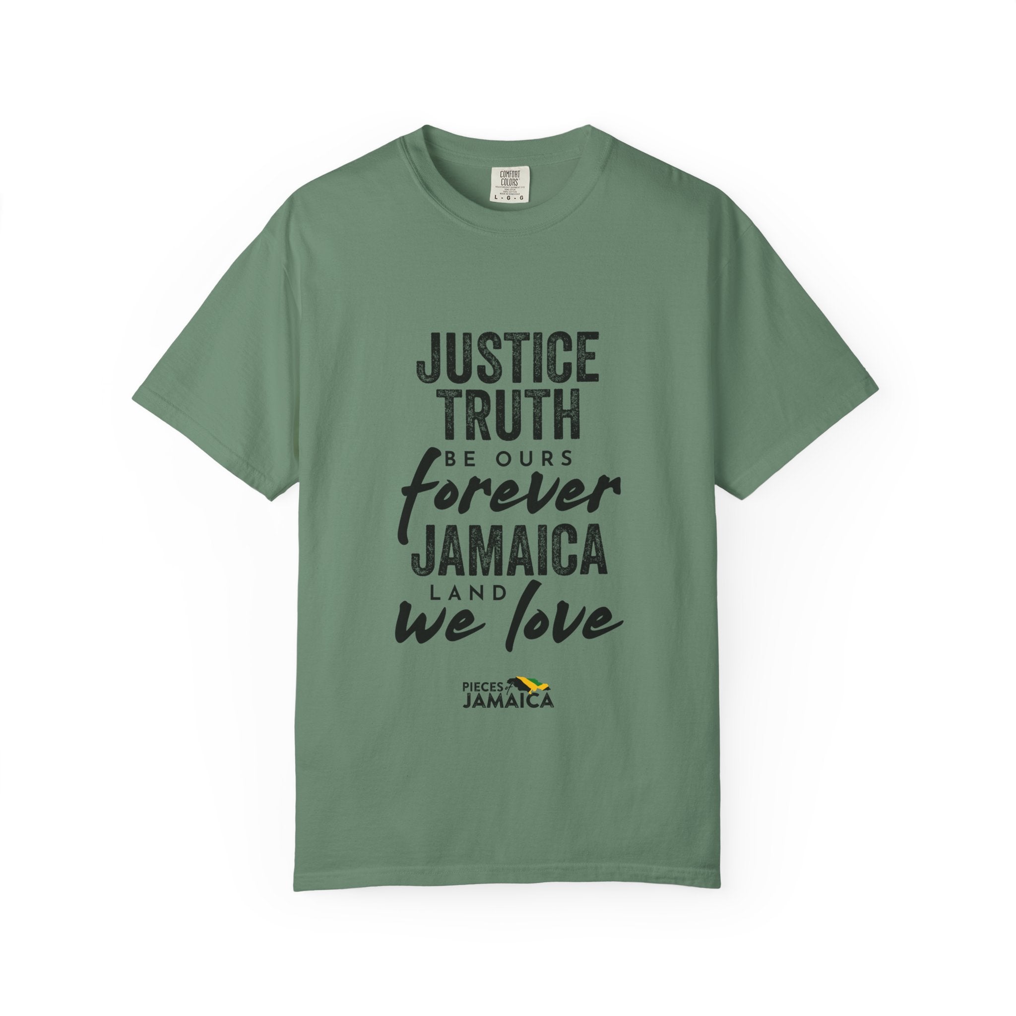 Jamaica 'Justice • Truth • Be Ours Forever' Graphic T-Shirt