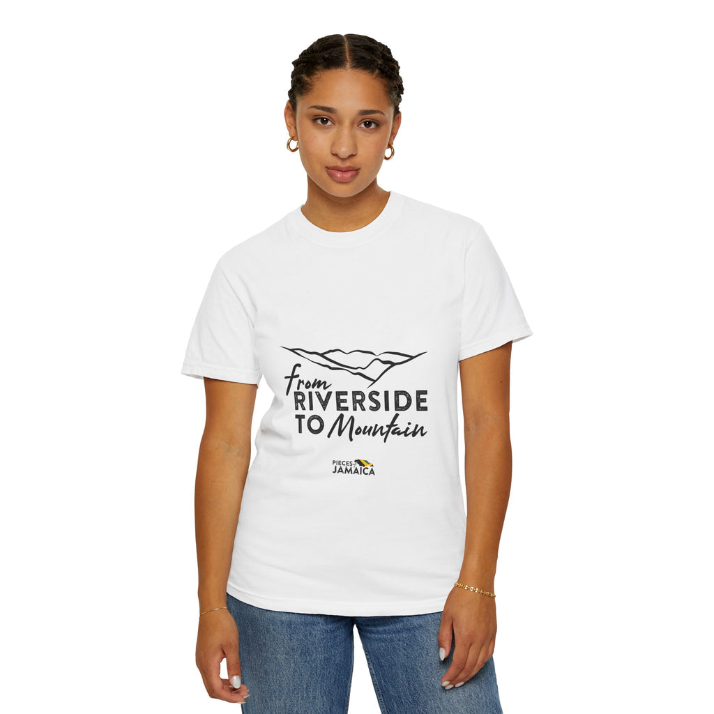 From Riverside to Mountain T-Shirt — Jamaica Travel Adventure Tee